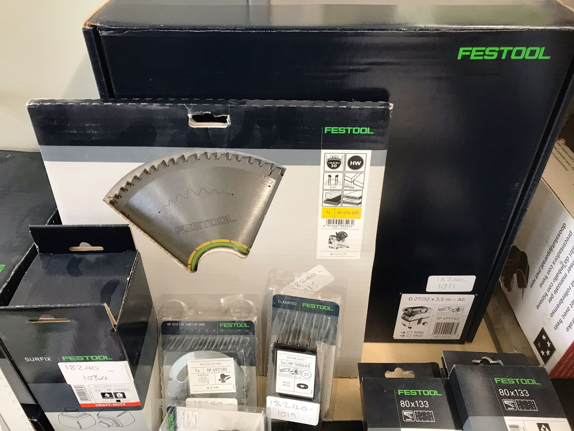 Quantity of New Festool Parts & Accessories - RRP£500+ As Listed & Pictured - Image 6 of 7