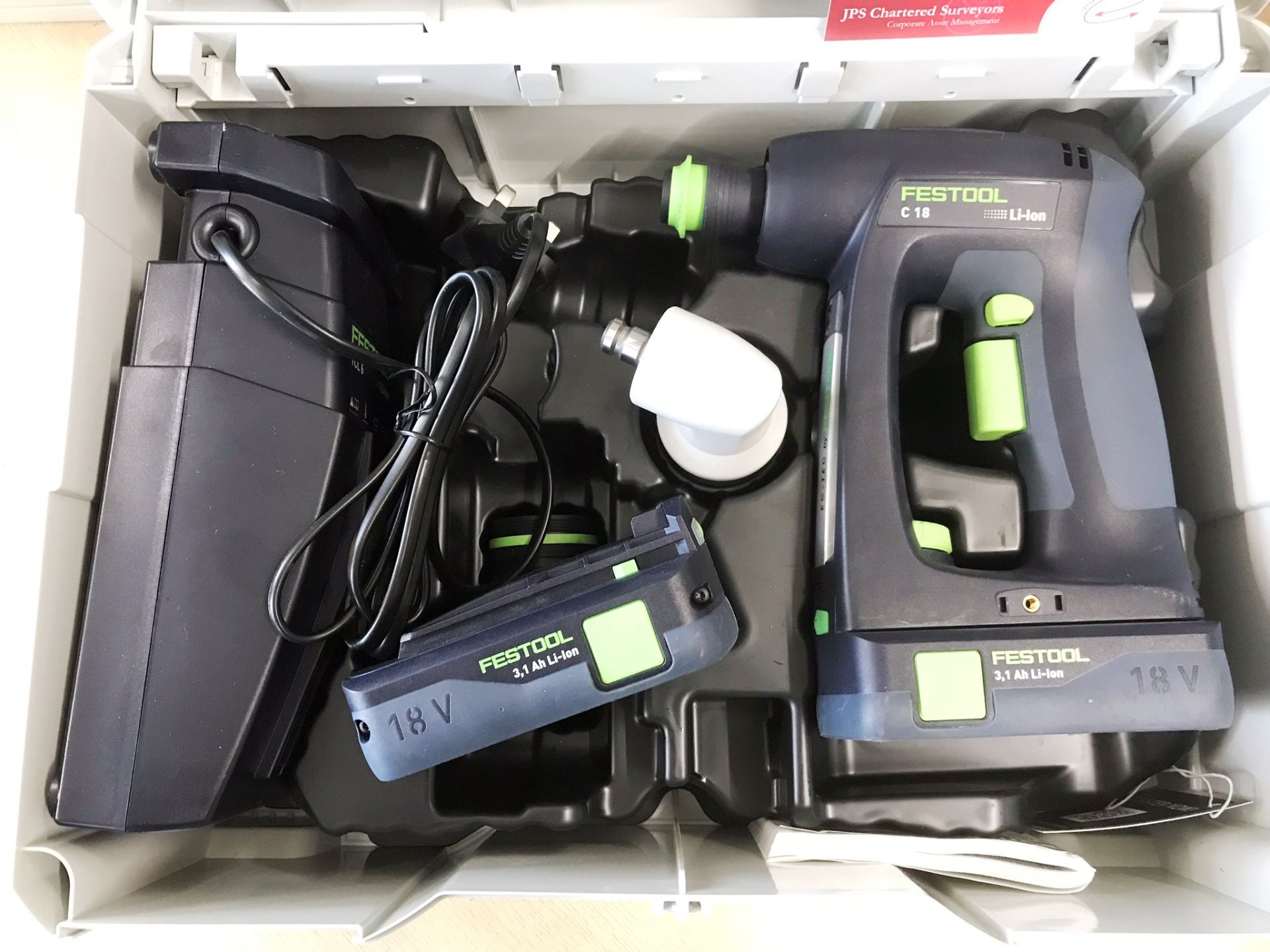 New Festool 574922 Cordless Drill C 18 Li 3,1-Compact GB, 18 V, Multi-Colour - Bild 3 aus 3