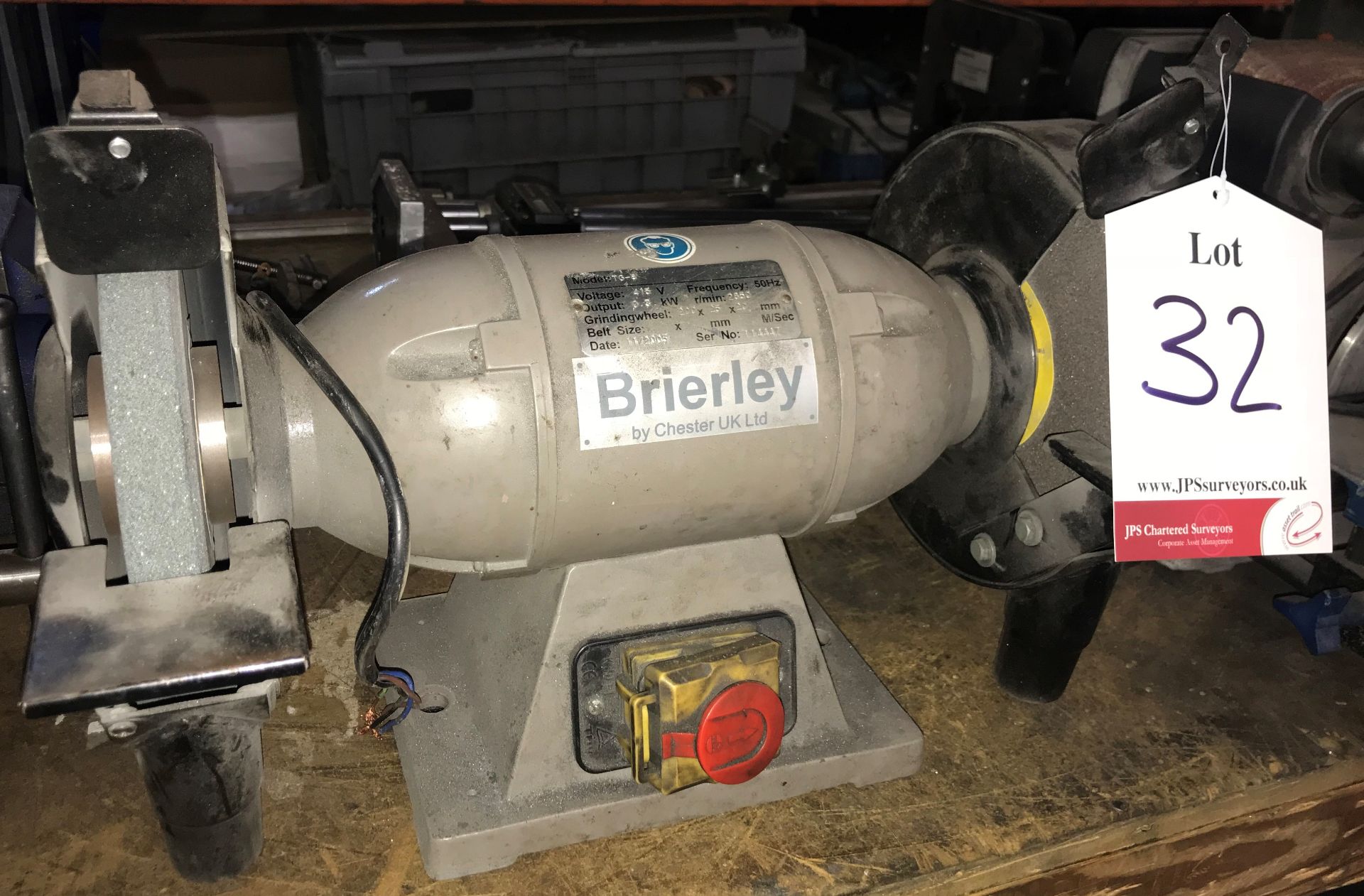 Brierley TG-8 Double Ended Bench Grinder