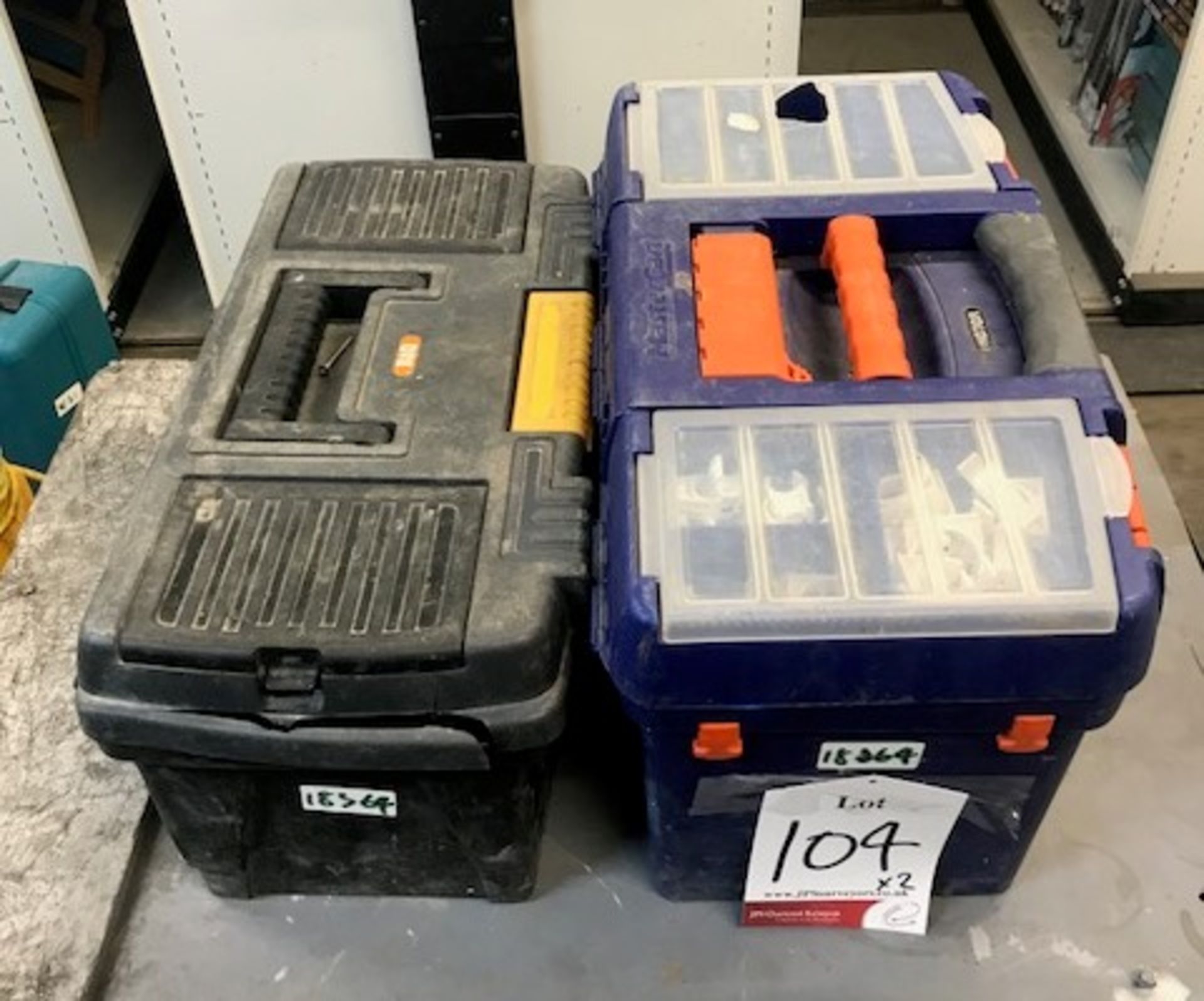 2 x Tools Cases w/ Contents as Pictured