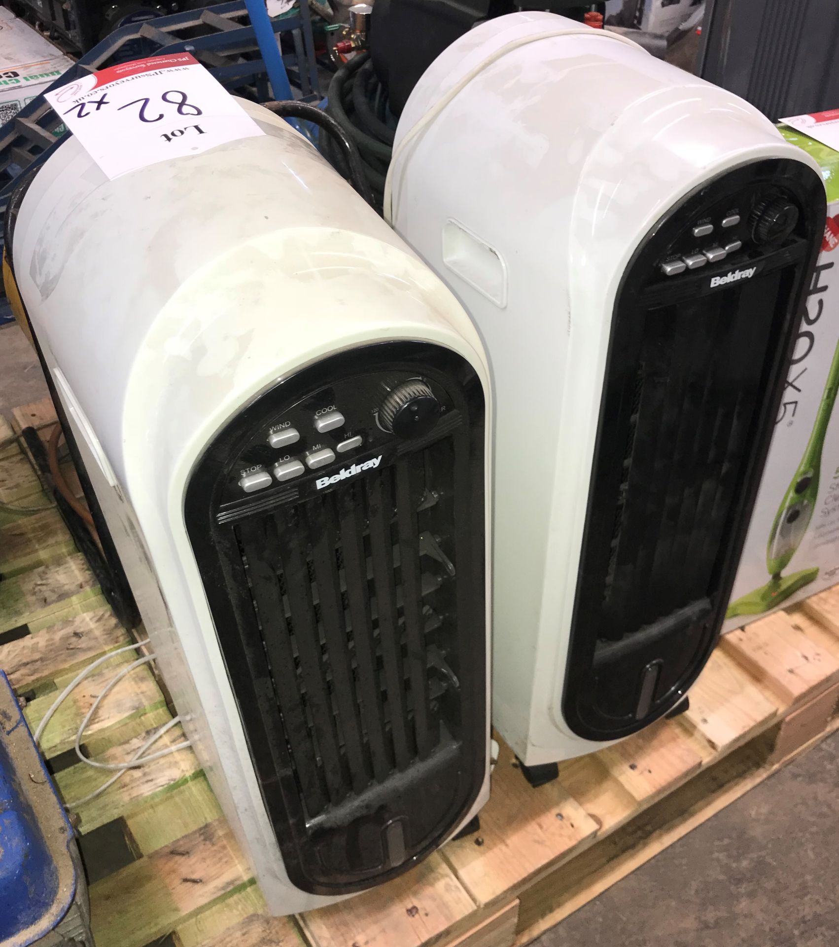 2 x Beldray Mobile Air-Conditioning Units