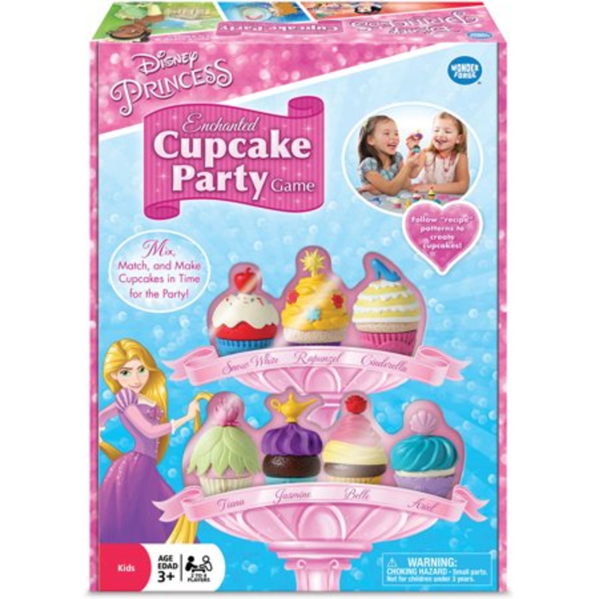 191 x Disney Princess Enchanted Cupcake Party Game