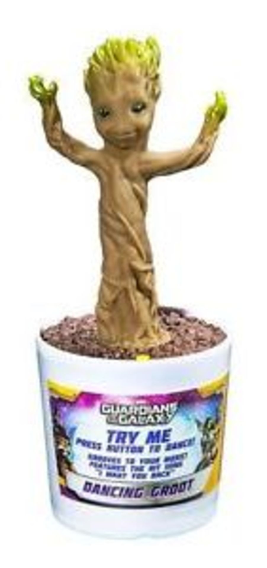 2560 x Marvel Guardians of the Galaxy Dancing Baby Groot Electronic Figure