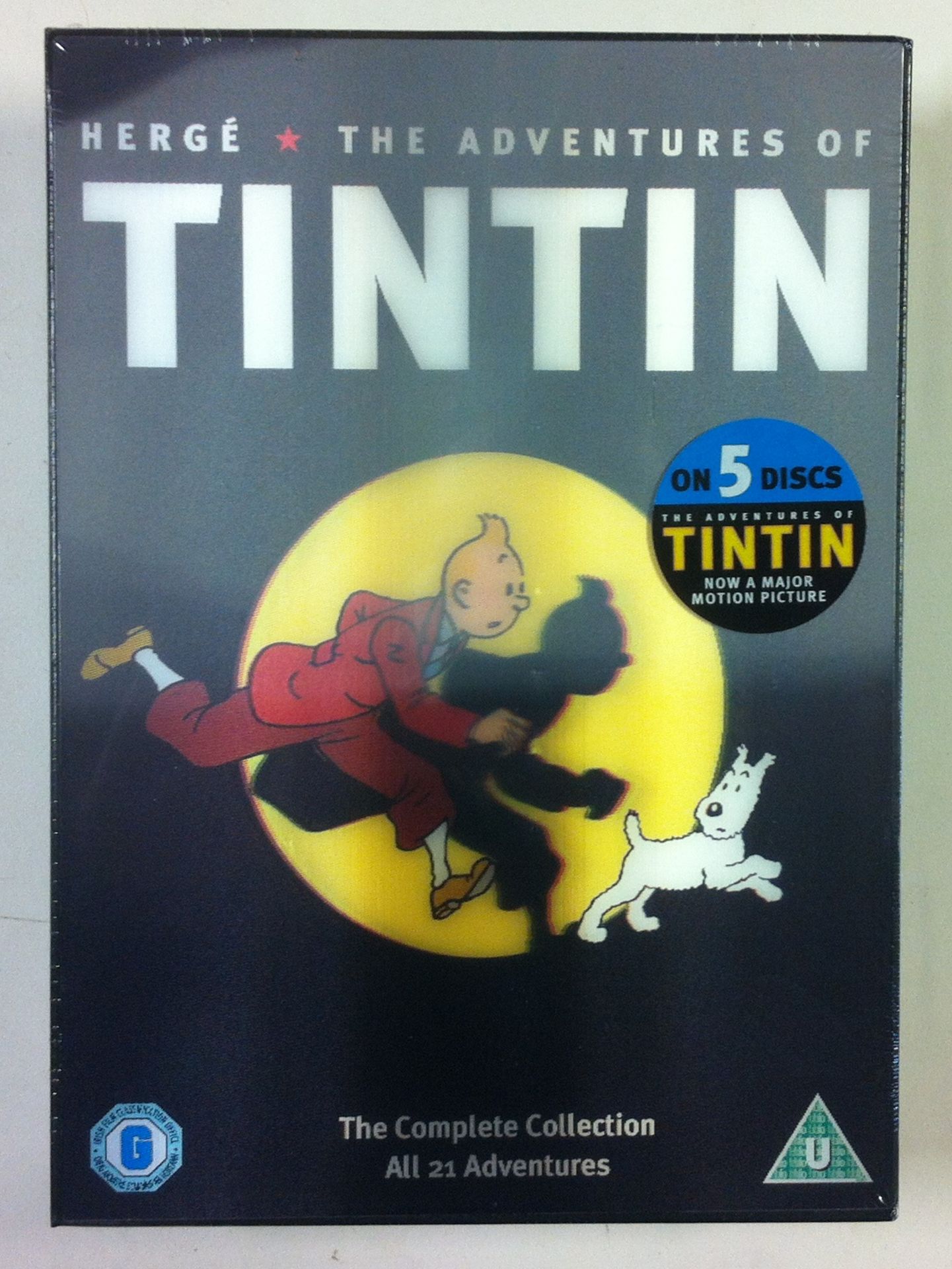 34 x Herge: The Adventures of TinTin - The Complete Collection of all 21 Adventures | RRP: £4.95