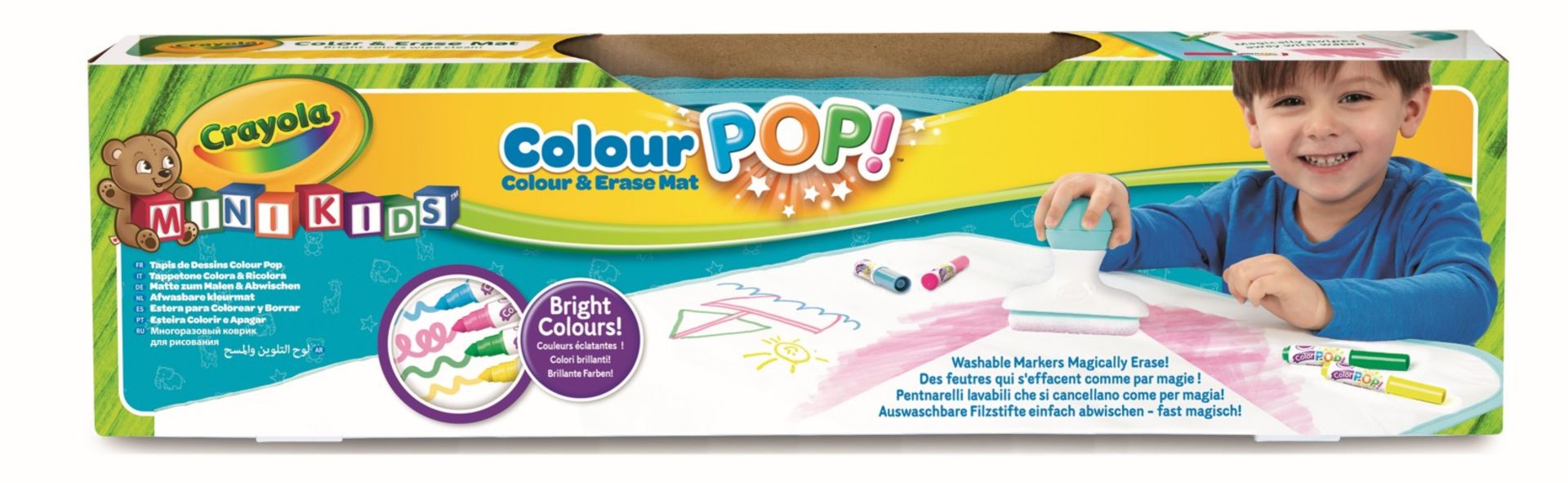 216 x Crayola Colour and Erase Mat