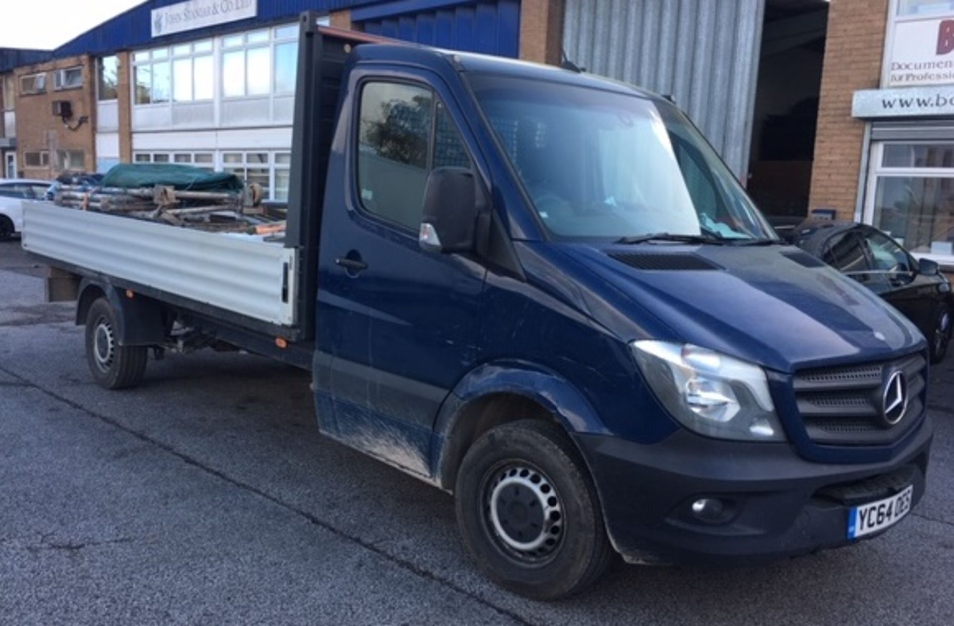 Mercedes-Benz Sprinter 313 CDI Diesel Dropside Lorry | Reg: YC64 OES - Image 2 of 11