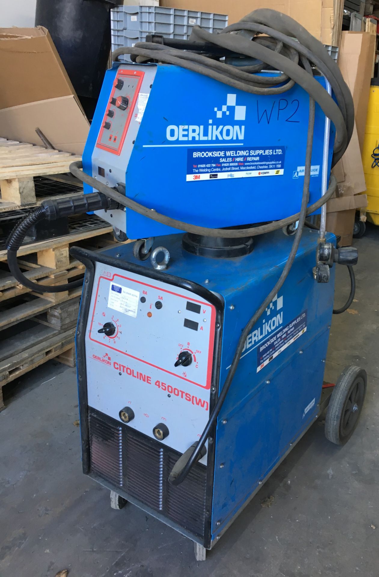 Oerlikon Citoline 4500TS(W) MIG Welder W/ Wire Feeder