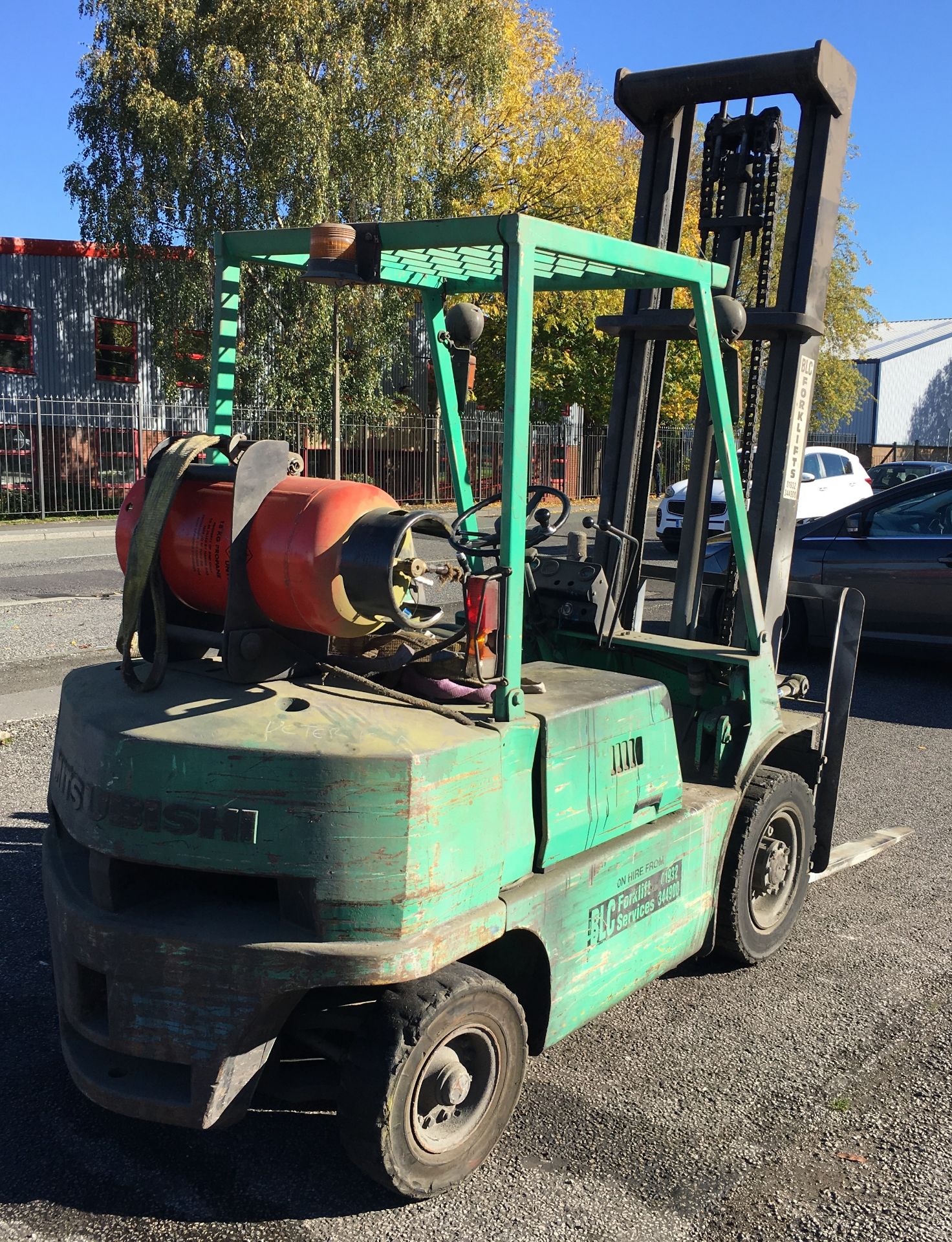 Mitsubishi FC25 Gas Forklift | Hours: 2784 - Bild 5 aus 7