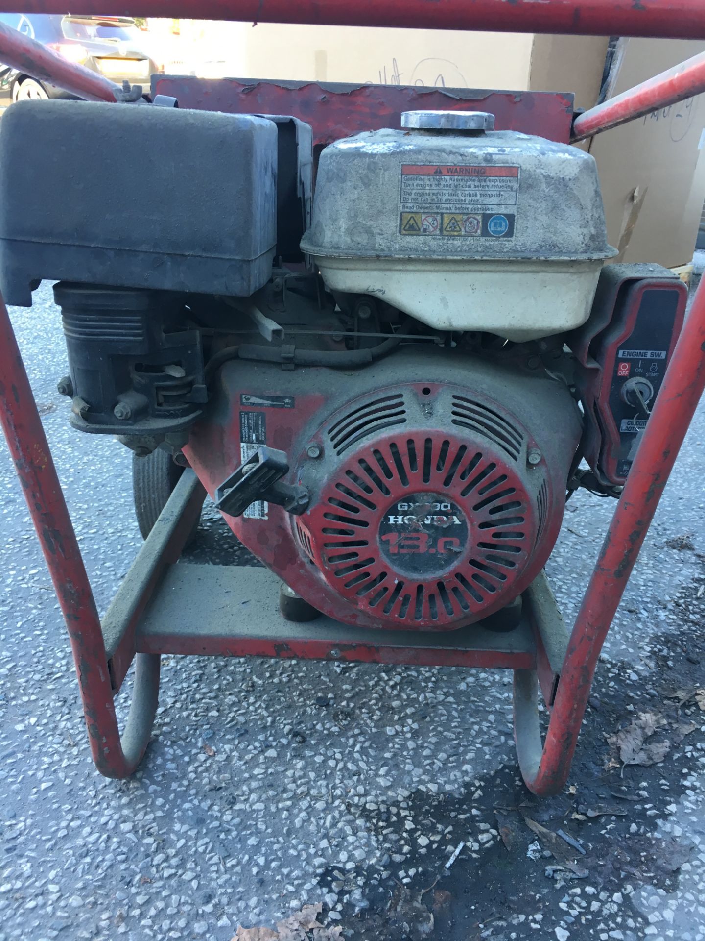 Spitfire XK200 Petrol Welding Generator w/ Sincro EW200AC Alternator - Bild 4 aus 4