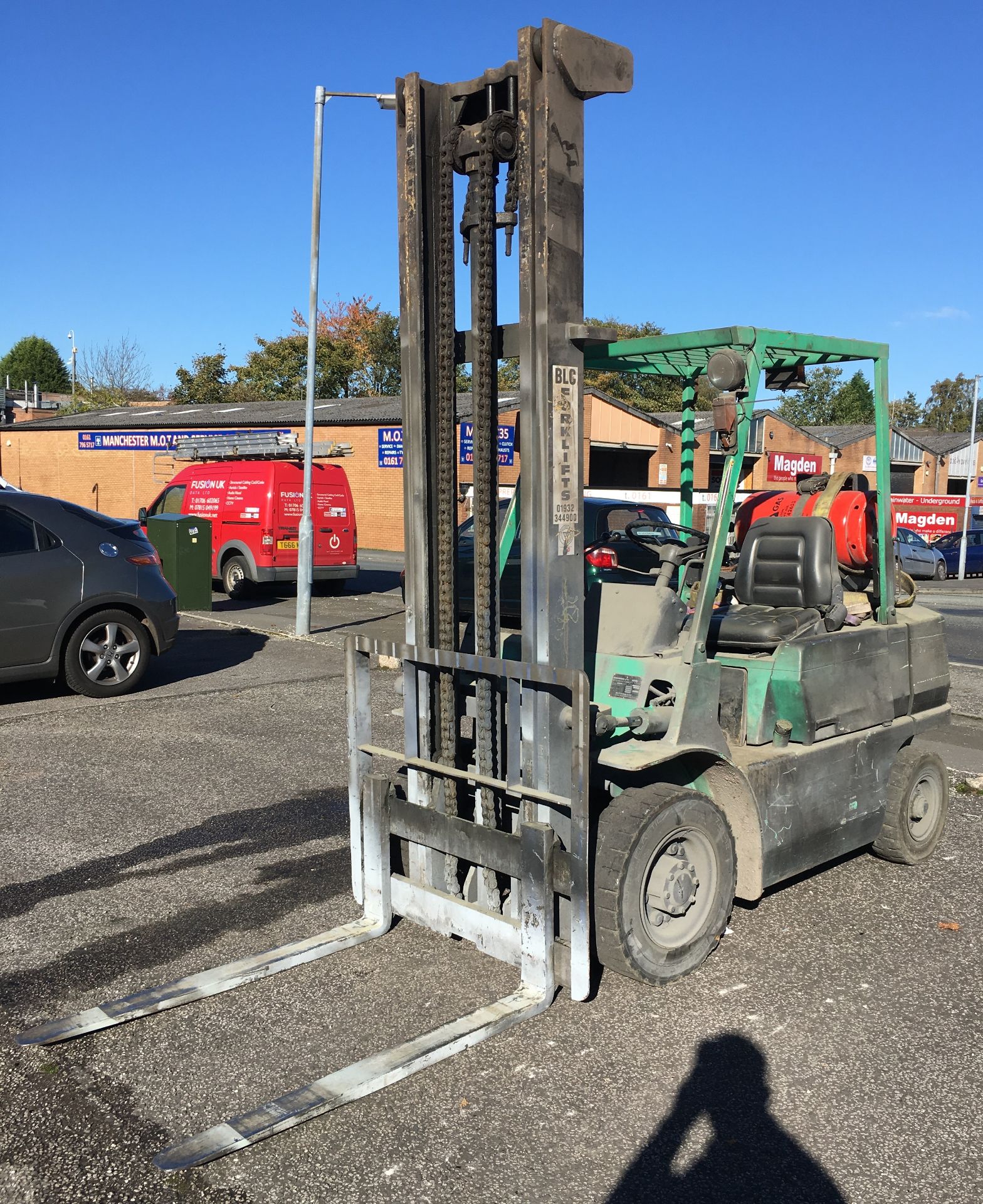 Mitsubishi FC25 Gas Forklift | Hours: 2784