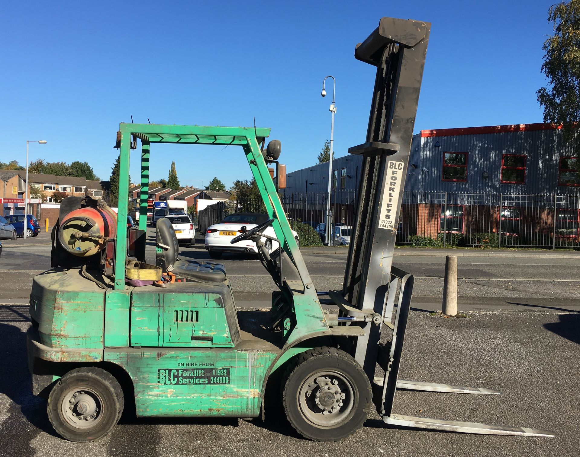 Mitsubishi FC25 Gas Forklift | Hours: 2784 - Image 4 of 7