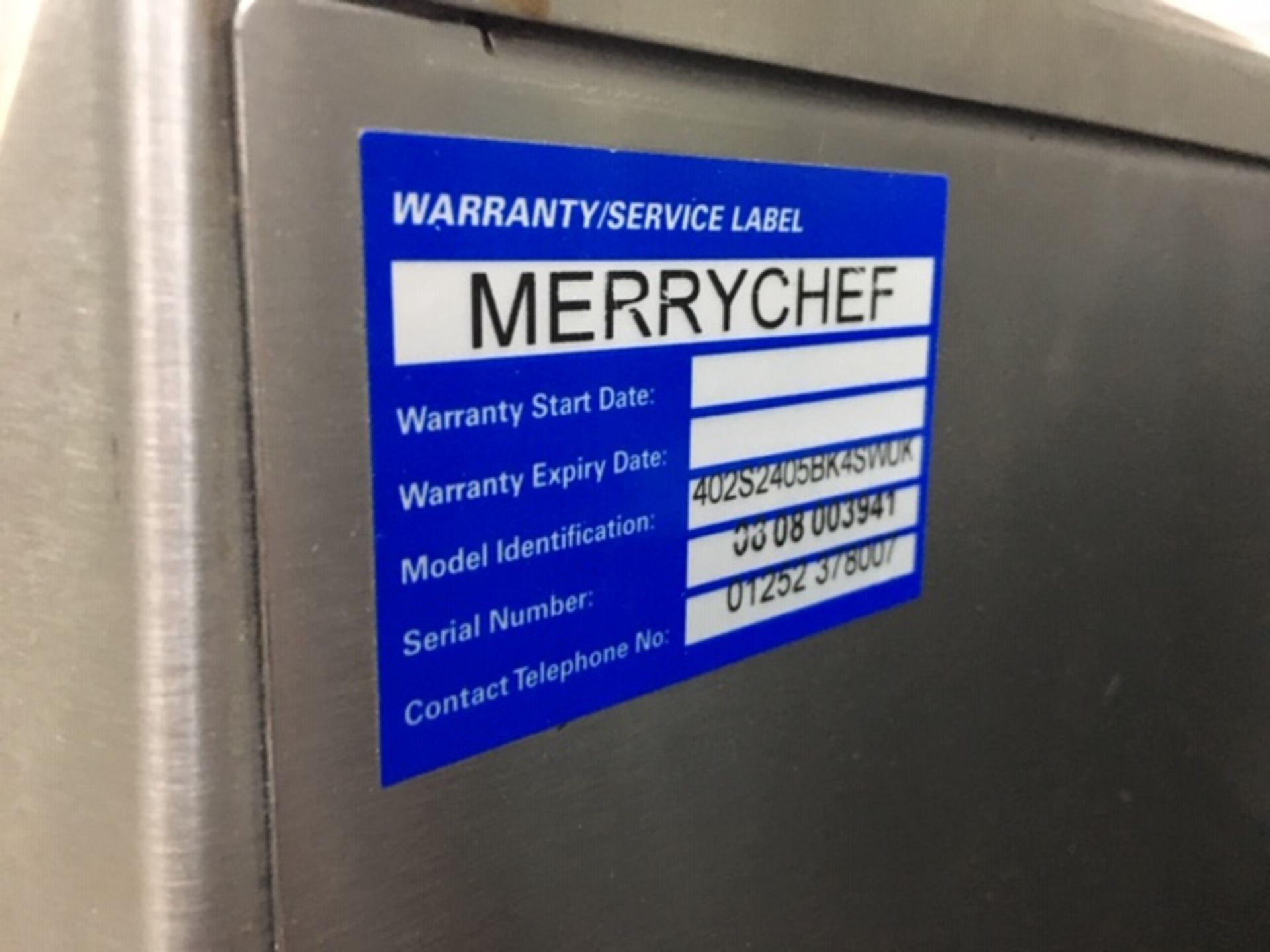 Merrychef Commercial Microwave - Bild 3 aus 6