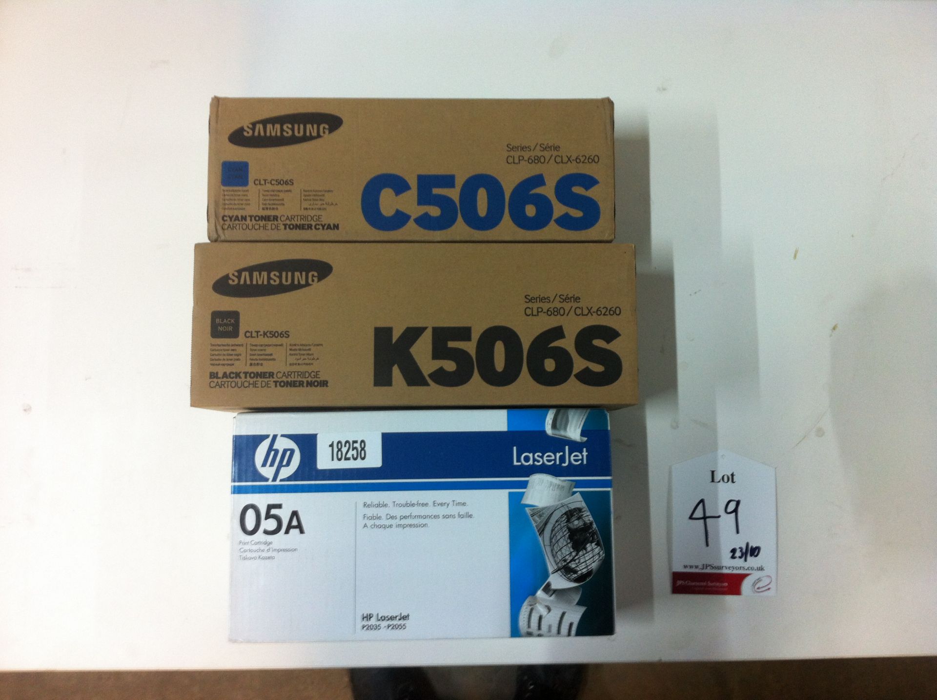 3 x Printer cartridges. See description.