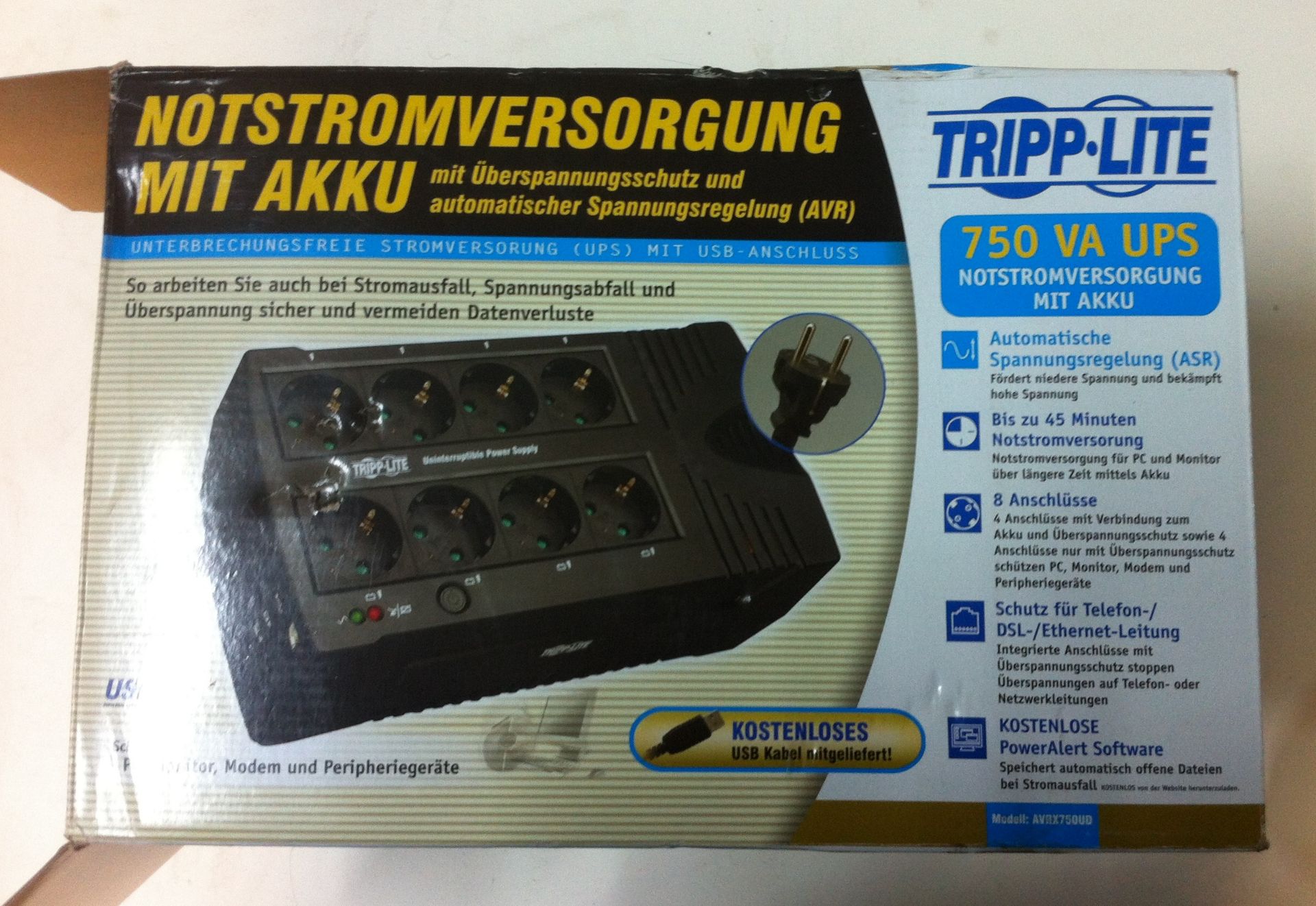 Tripp Lite battery back up uninterruptible power supply - Bild 2 aus 2