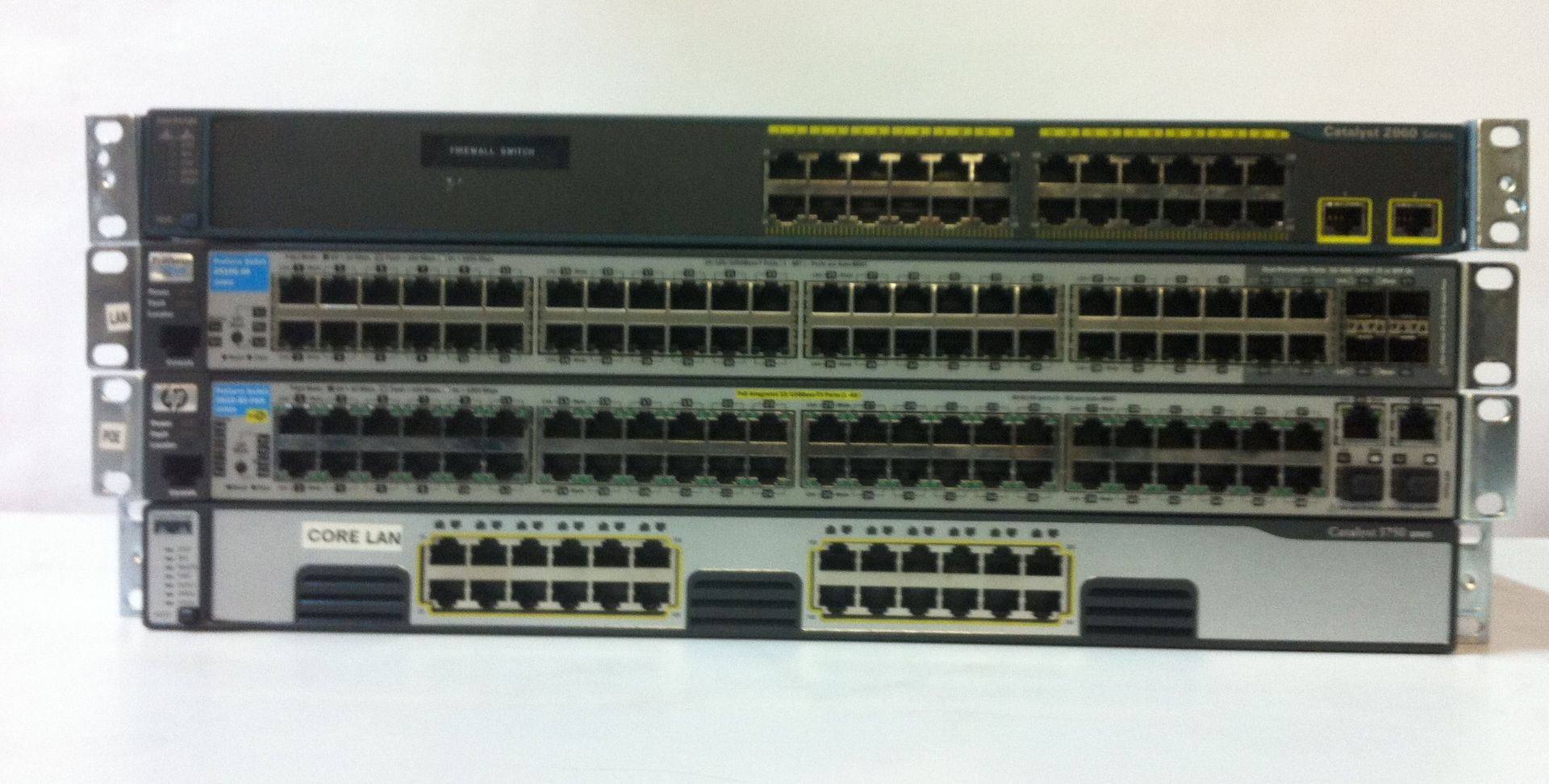 4 x Various Network Switches. See description. - Image 2 of 3