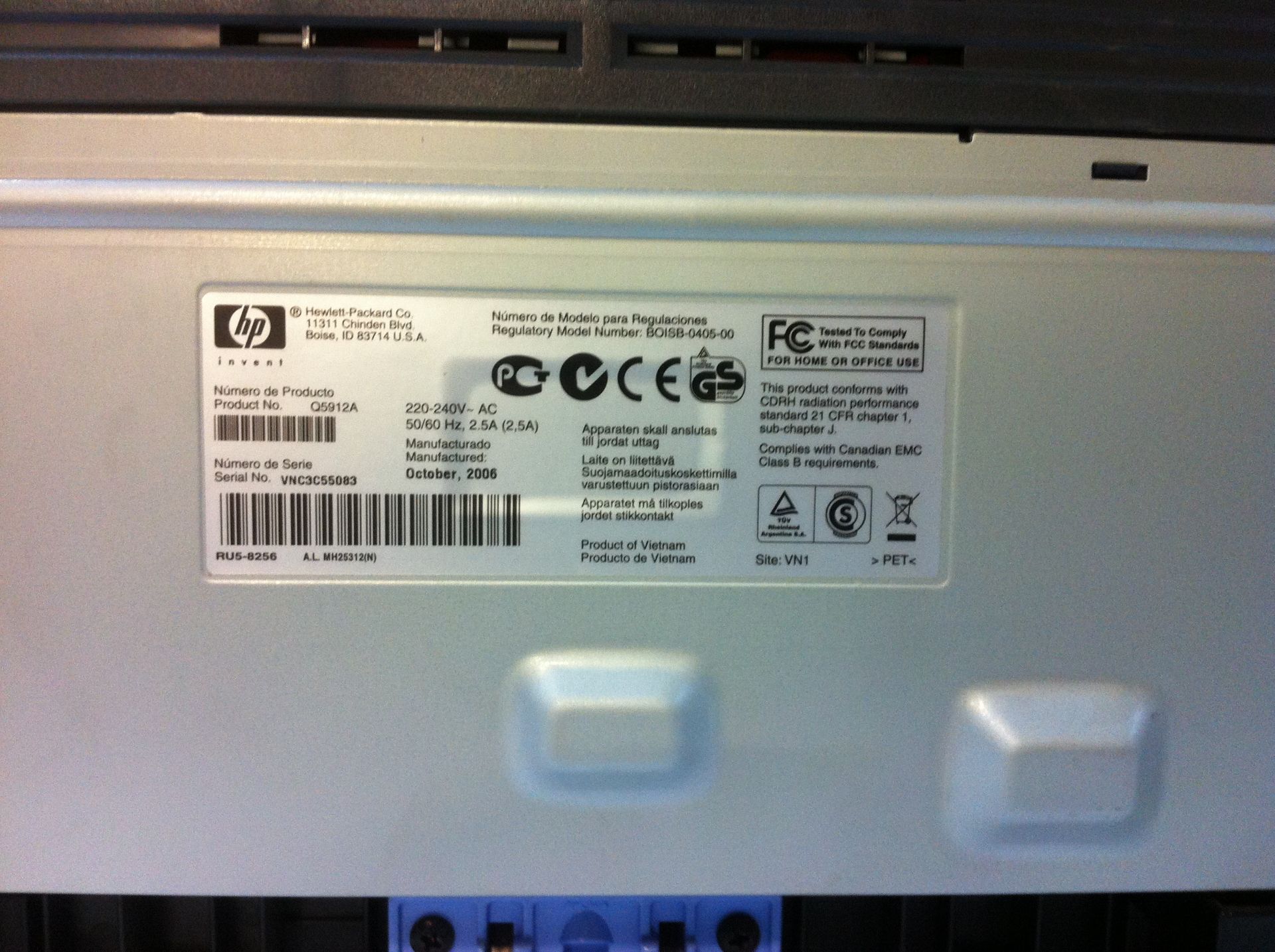 HP laserjet printer & Samsung fax machine - Bild 2 aus 2
