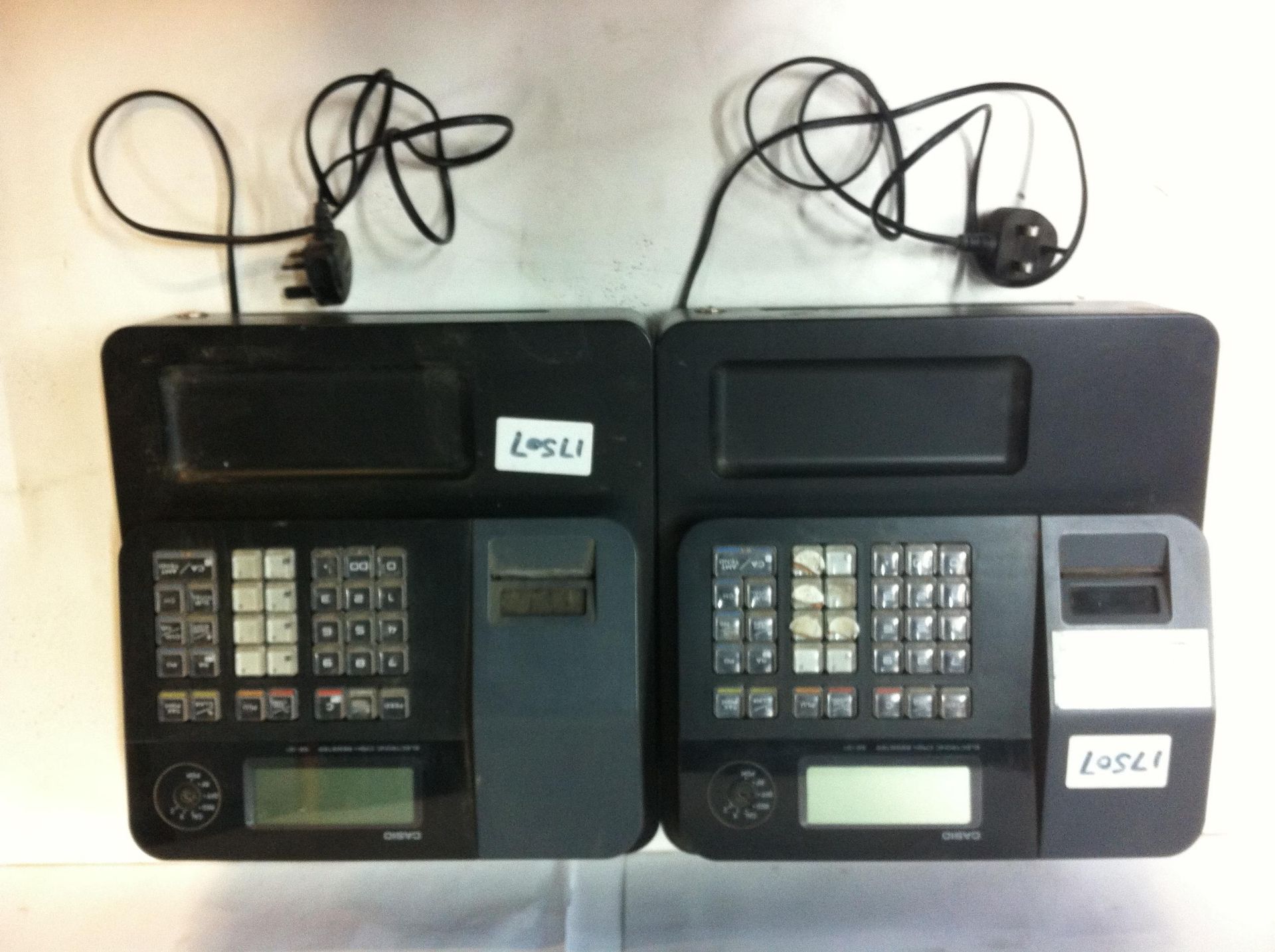 2 x Casio electronic cash registers