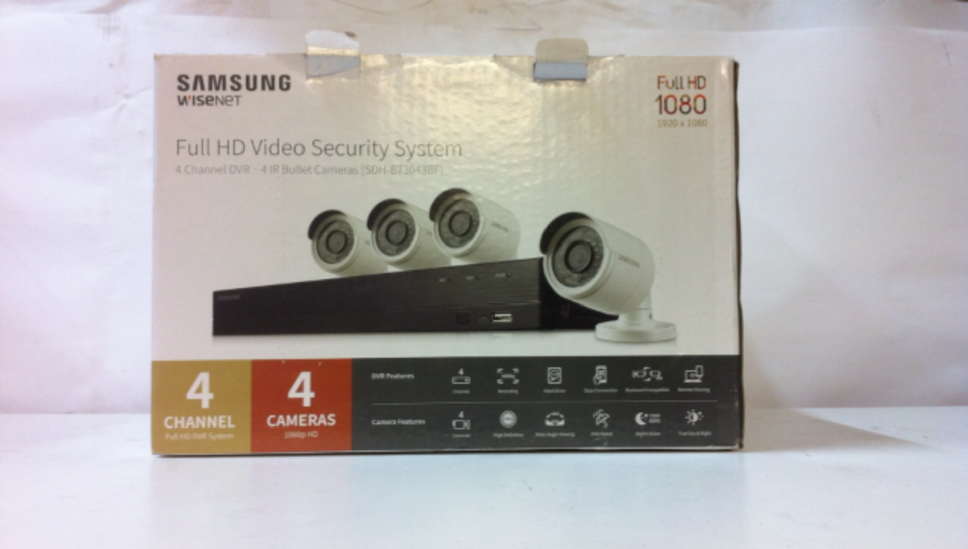 Samsung Wisenet full HD video security system