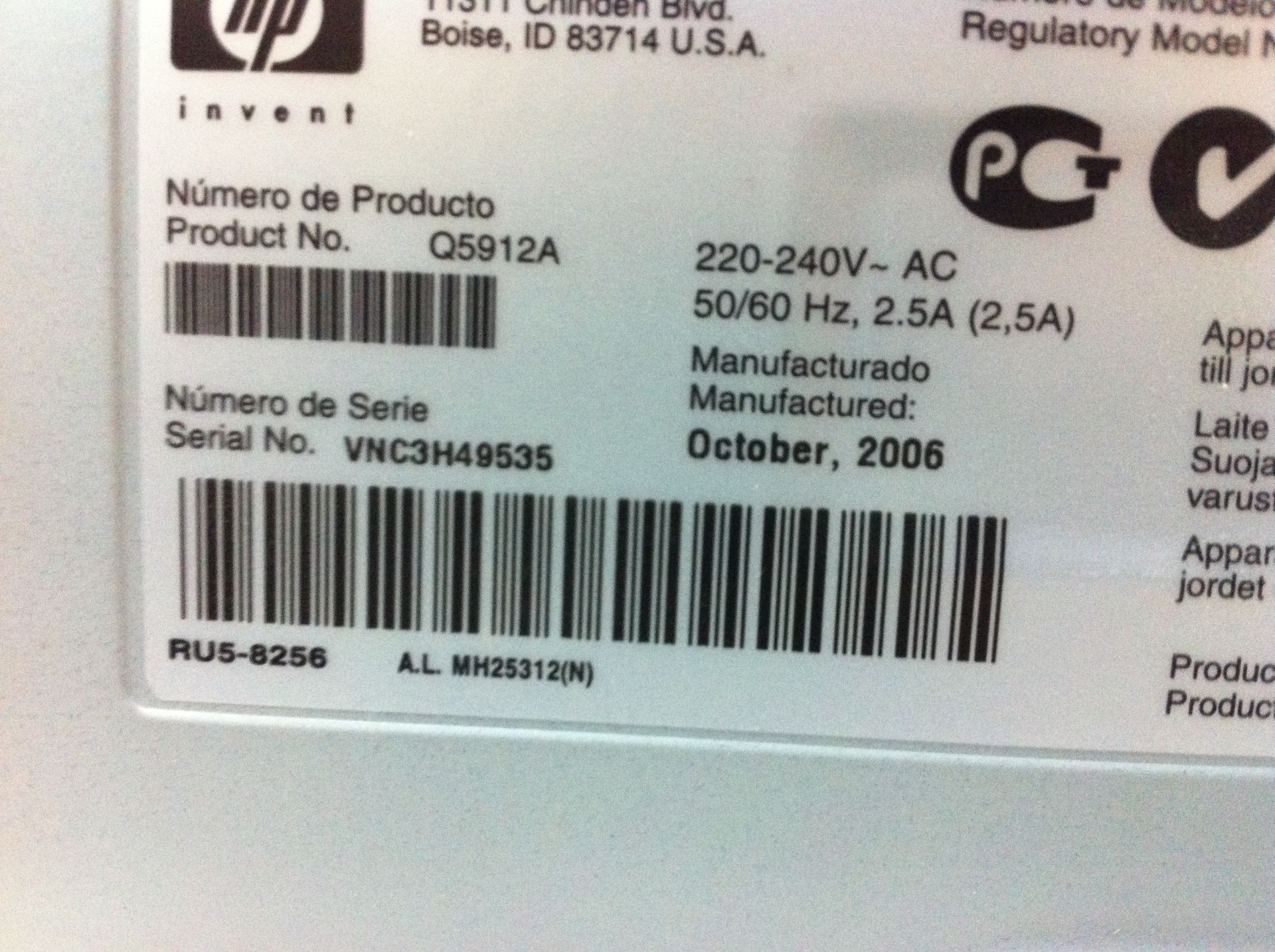 3 x LaserJet Printers. See description - Image 3 of 5