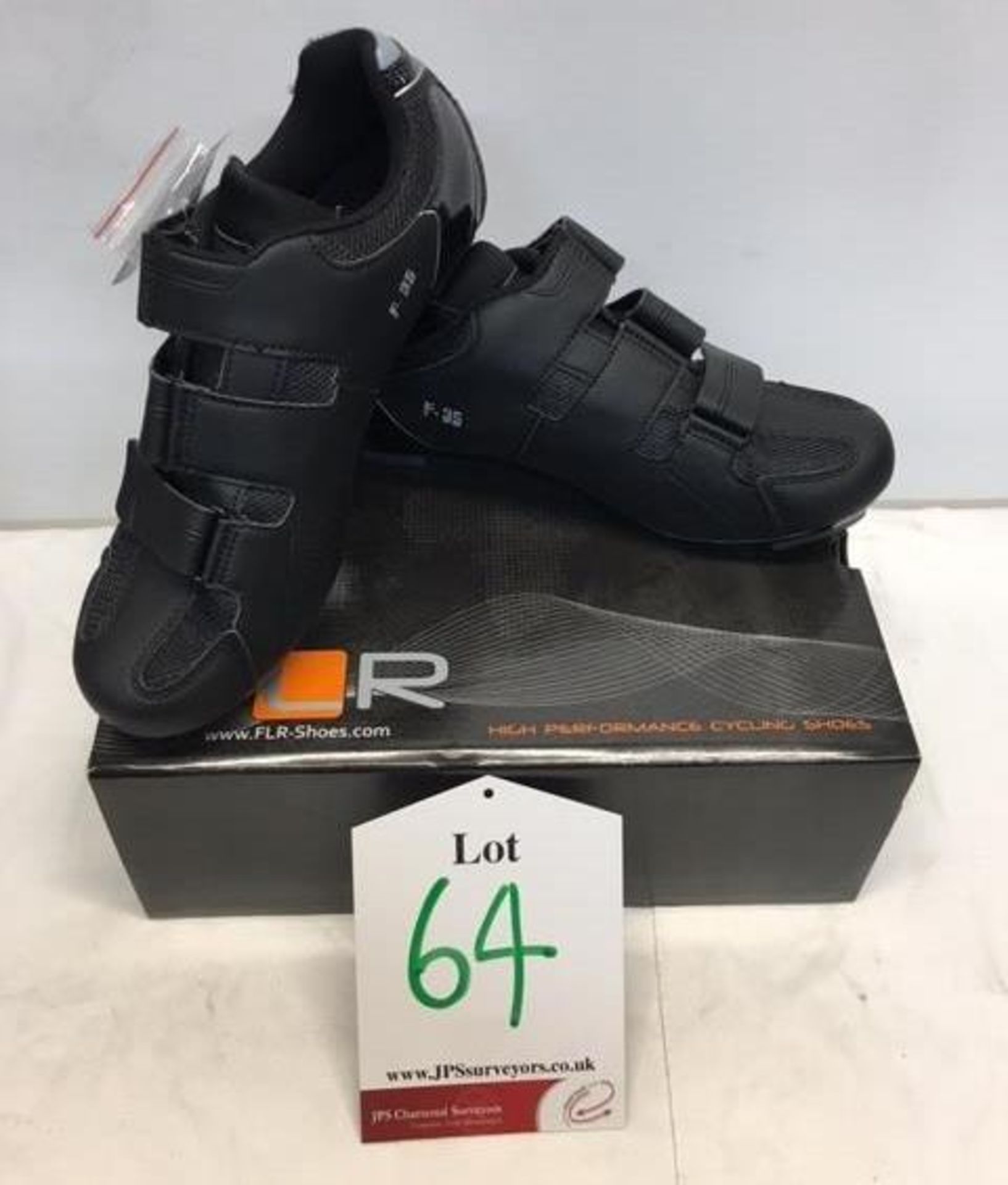 FLR F-35.III Road Shoes in Matt Black | EUR 41 | RRP £49.19