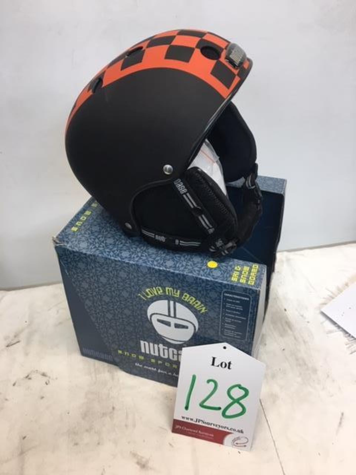 Nutcase Adult's Winter Sports Helmet in Orange/Black | 53-57cm | RRP £59.99