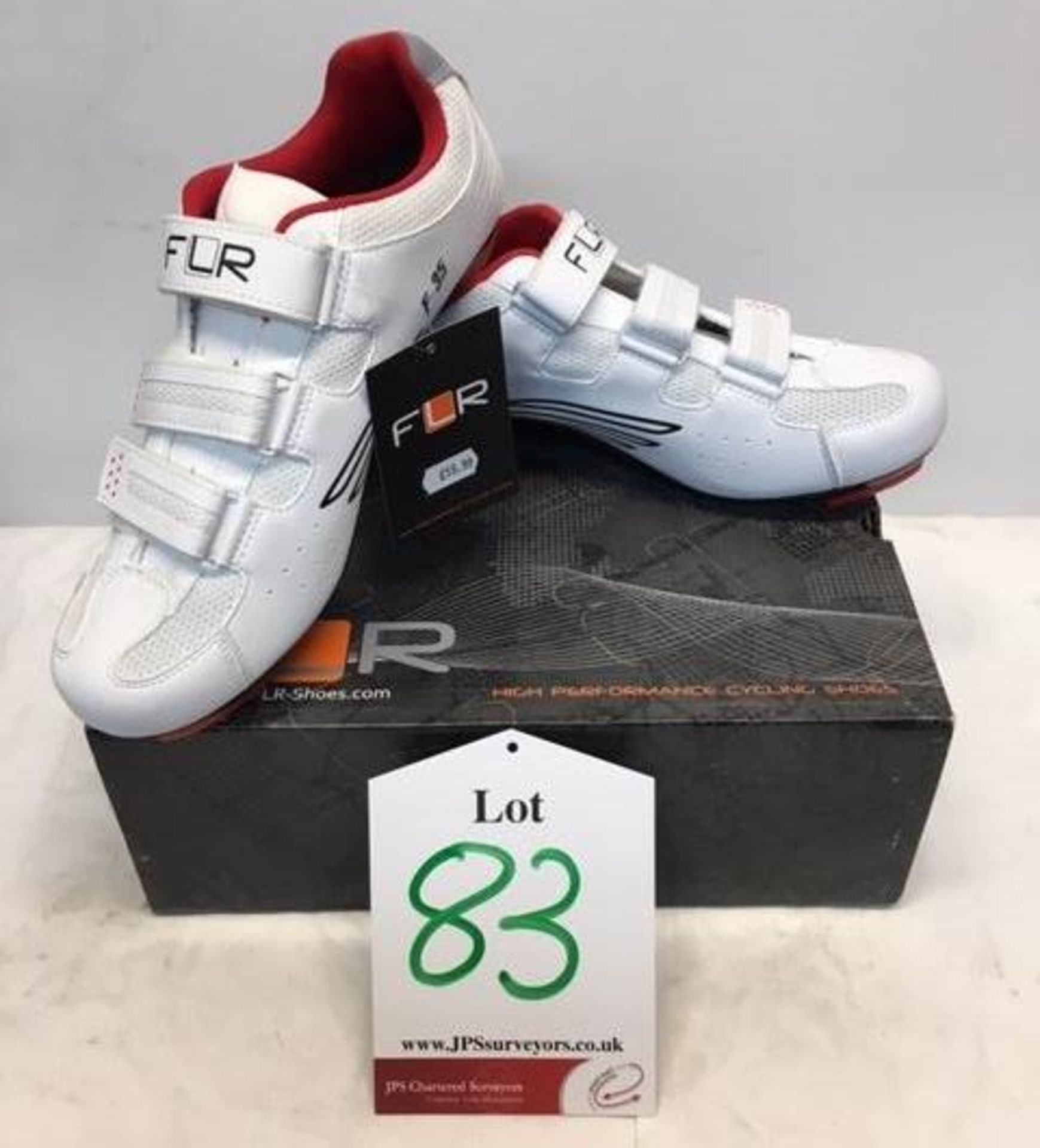 FLR F-35.II Road Shoes in Matt White | EUR 43 | RRP £50.00