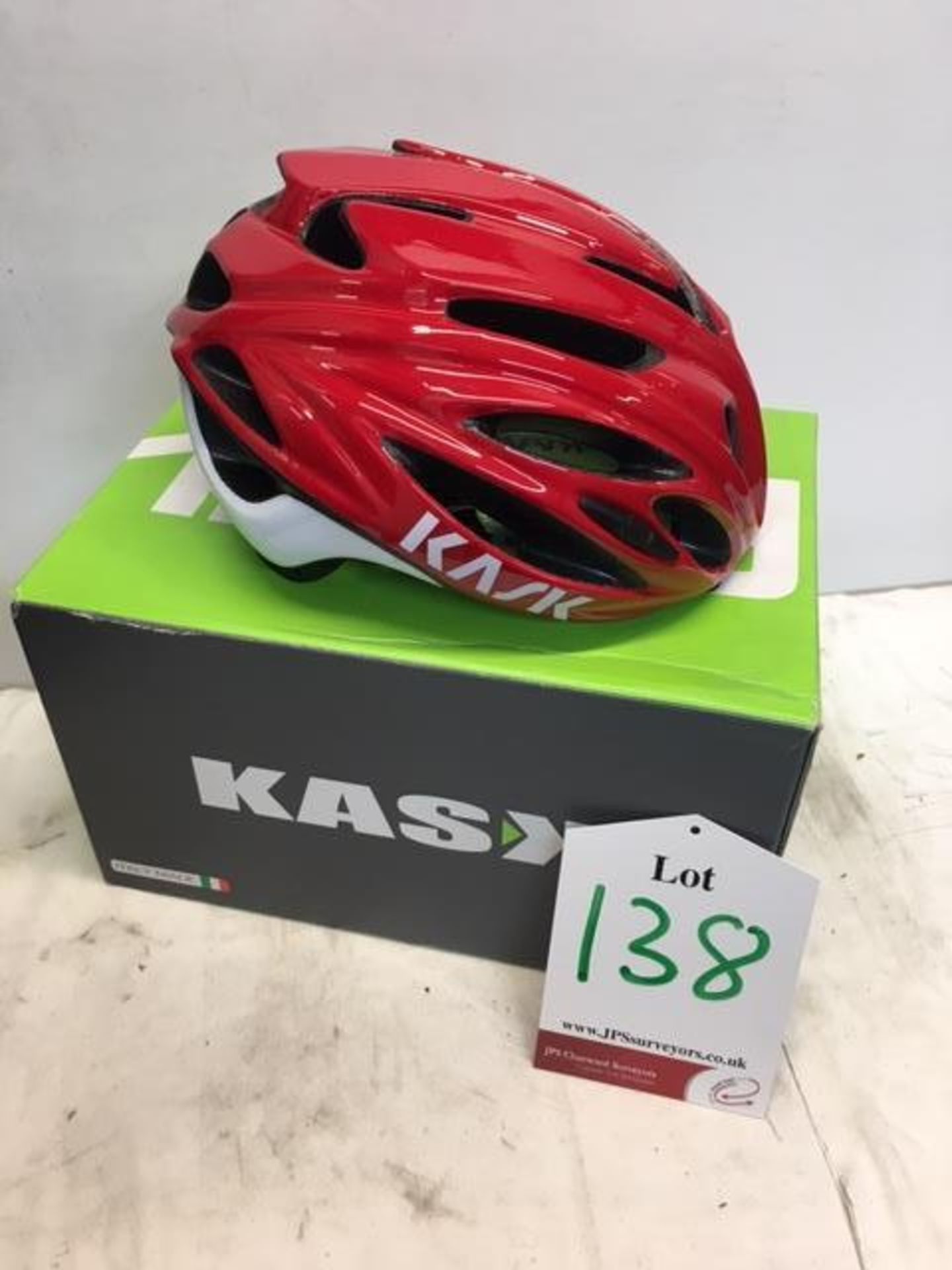 Kask Rapido Red Cycling Helmet | 52-58cm