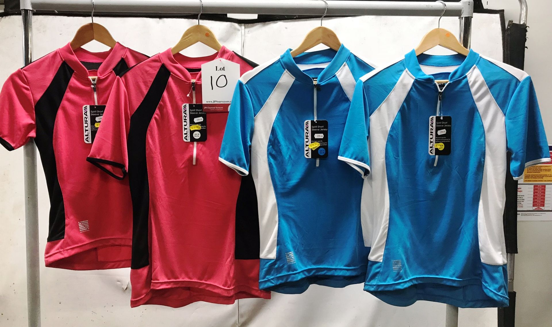 4 x Womens Altura Spirit Short Sleeve Cycling Jerseys - Sizes: 8, 14,16 & 18 - New w/ Tags -RRP £119