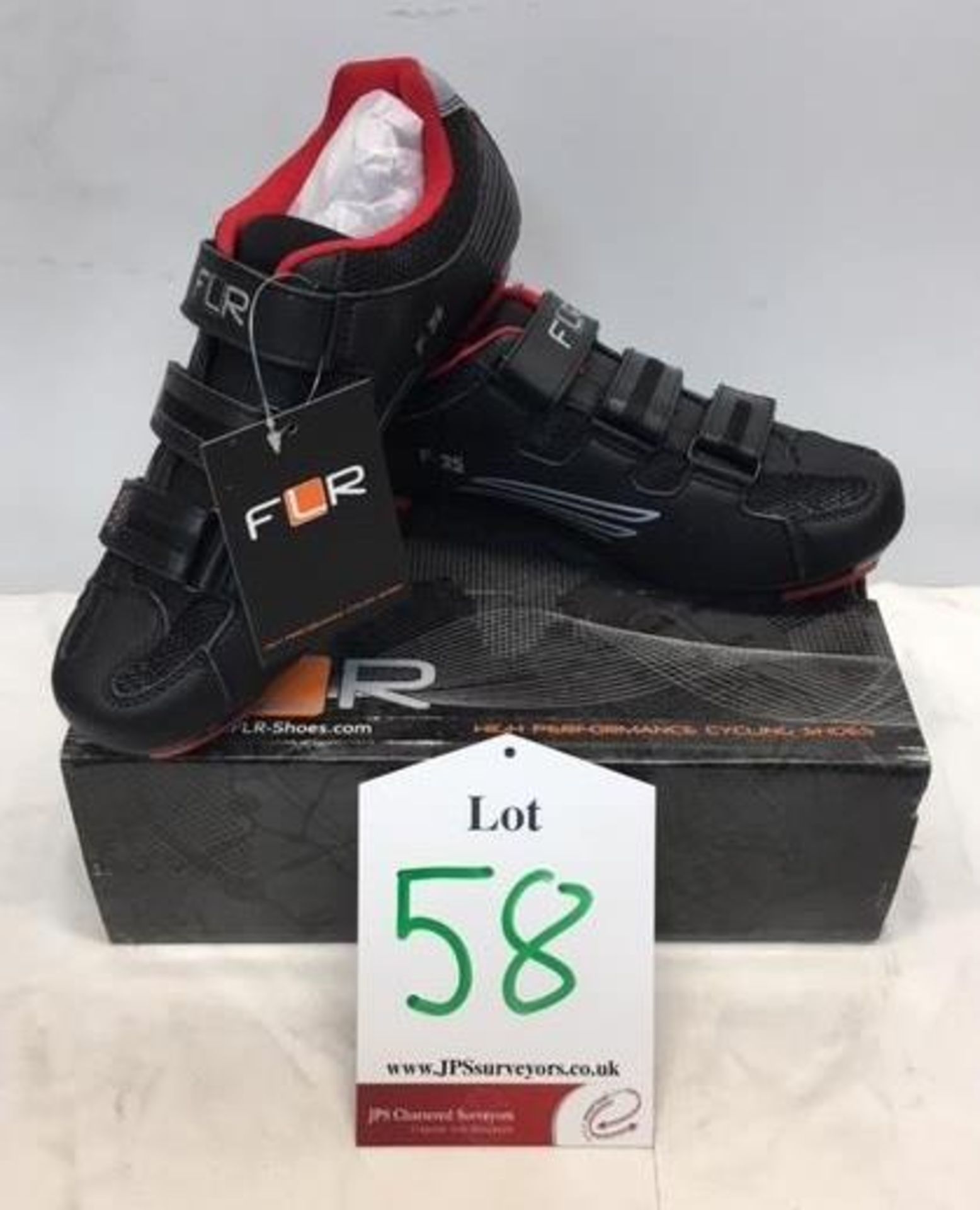 FLR F-35.II Road Shoes in Matt Black | EUR 40 | RRP £40.00