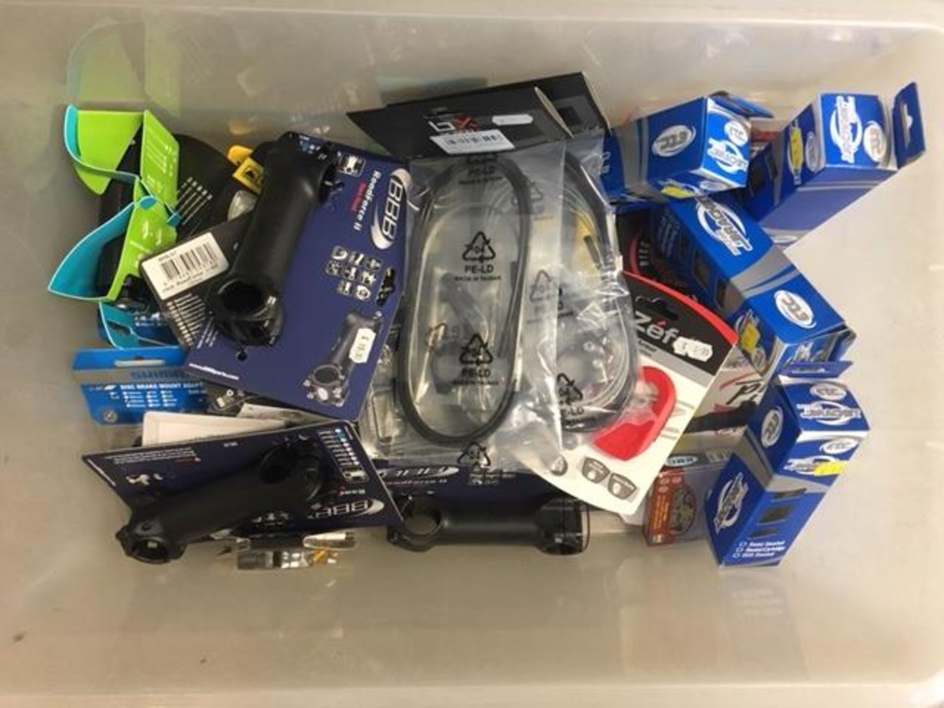 Quantity of Various Cycling Parts & Accessories as Per Pictures