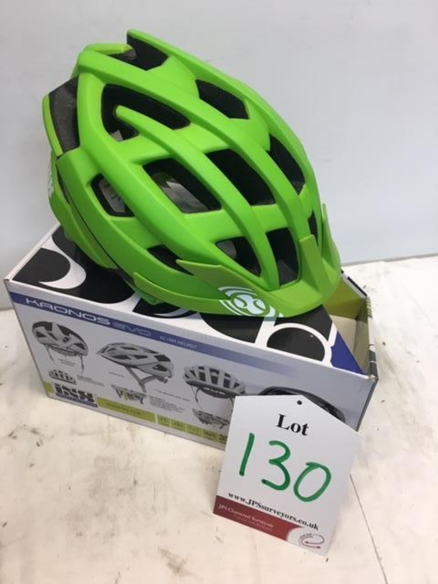 IXS Kronos Evo Adult Cycling Helmet in Green | Unisex | S-M | RRP £44.56