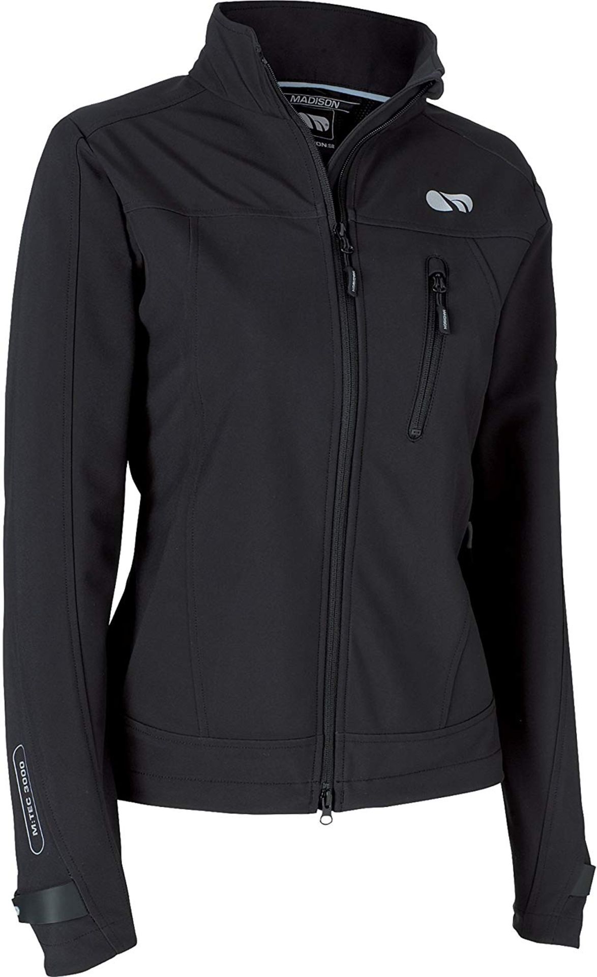 2 x Madison Trail Womens Water Resistant Jackets in Black | UK 14 | Total RRP £100.00