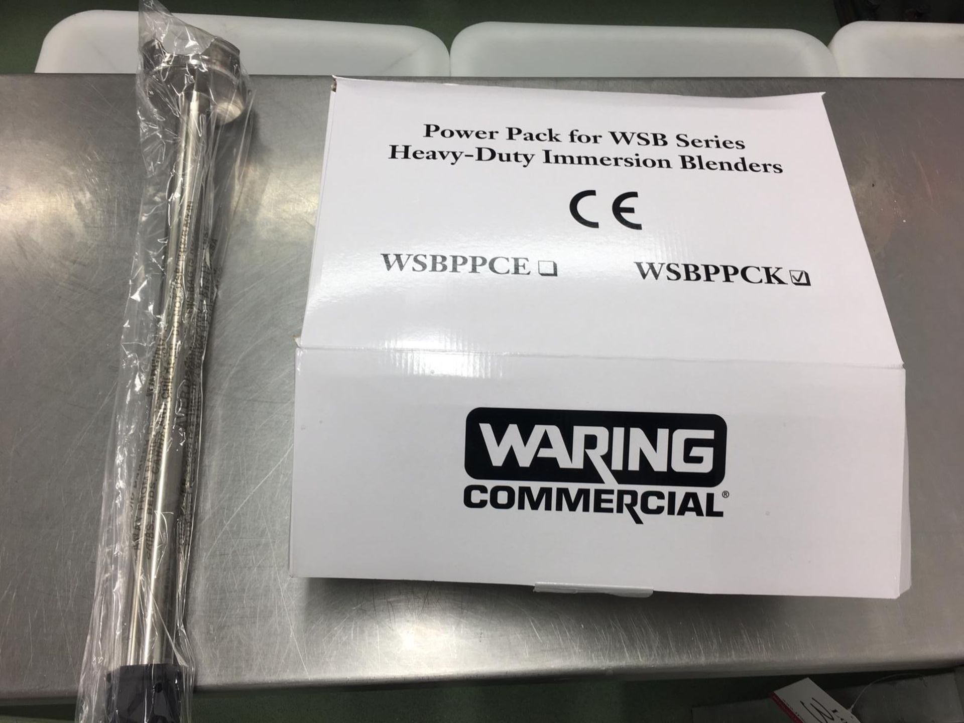 New Waring Commercial WSBPPCK Heavy-Duty Immersion Blender - Bild 2 aus 3