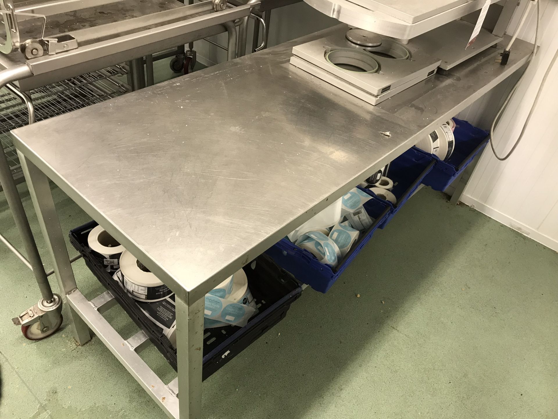 Stainless Steel Preparation Table - 1820mm Length | CONTENTS NOT INCLUDED