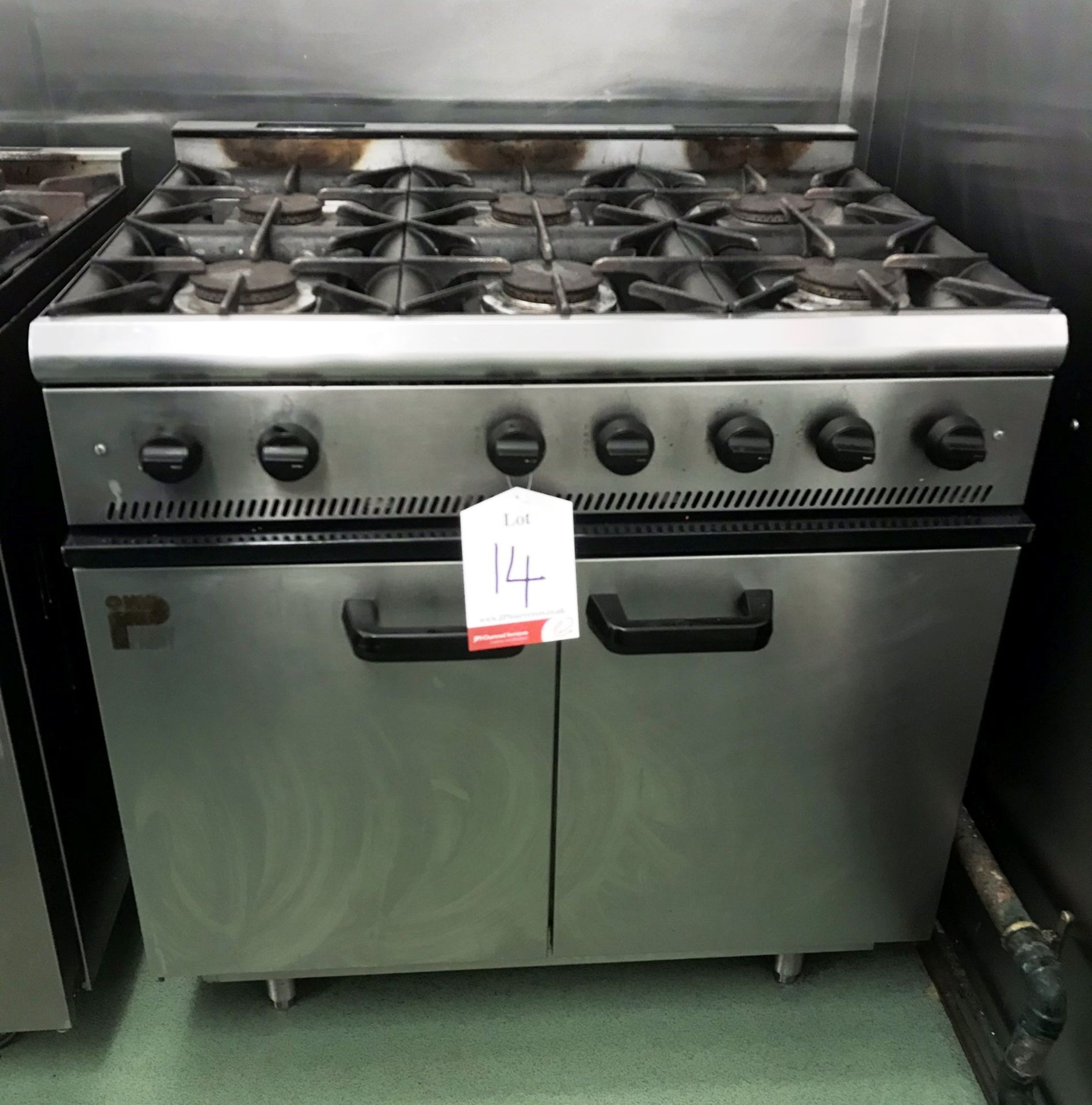 Parry Gas 6 Burner Range Oven