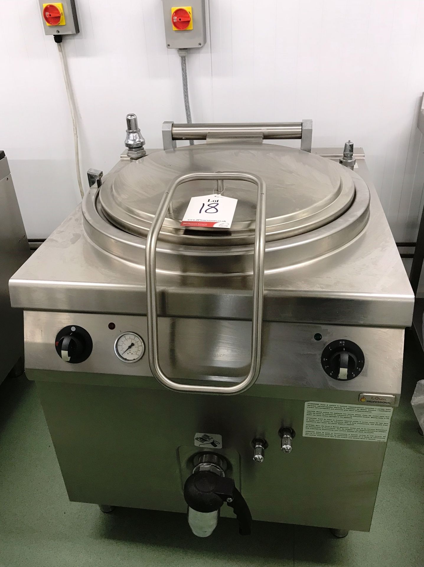 Cook Professional Electric Indirect Boiling Pan | Assumed to be 150L - Image 2 of 3