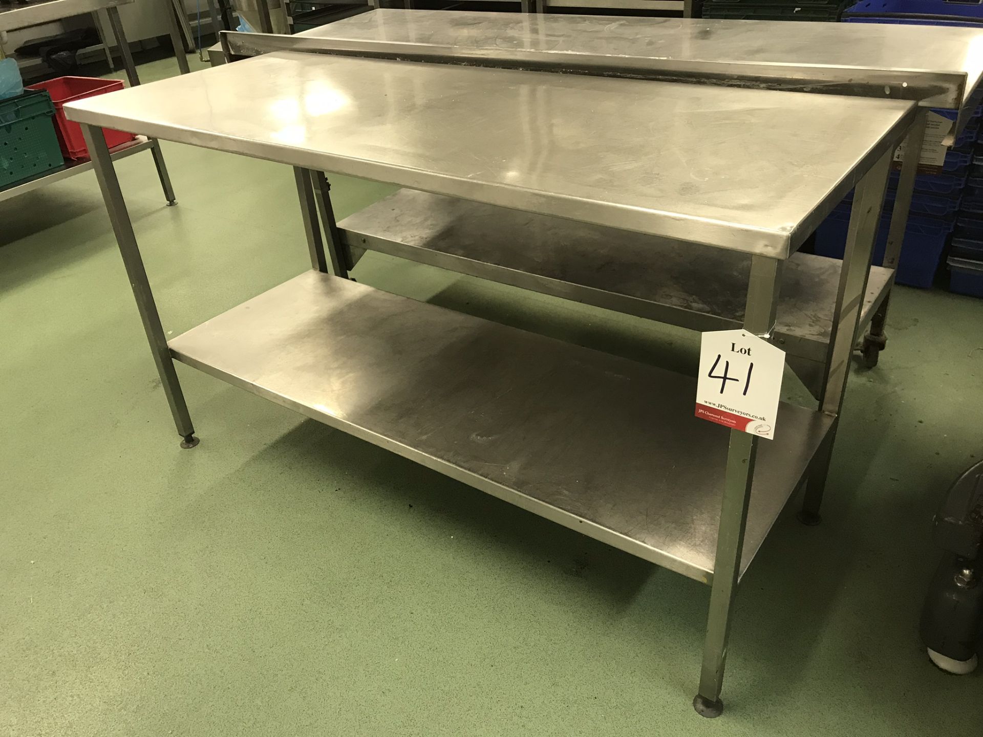 Stainless Steel Preparation Table w/ Undershelf - 1500mm Length