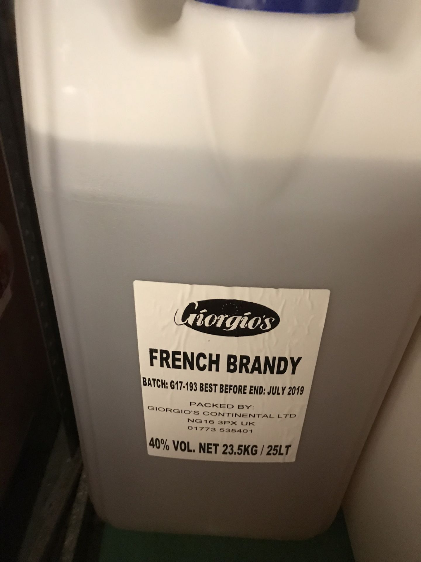3 x 25LT GCL French Brandy - BBE: 06/2019 - Bild 4 aus 4