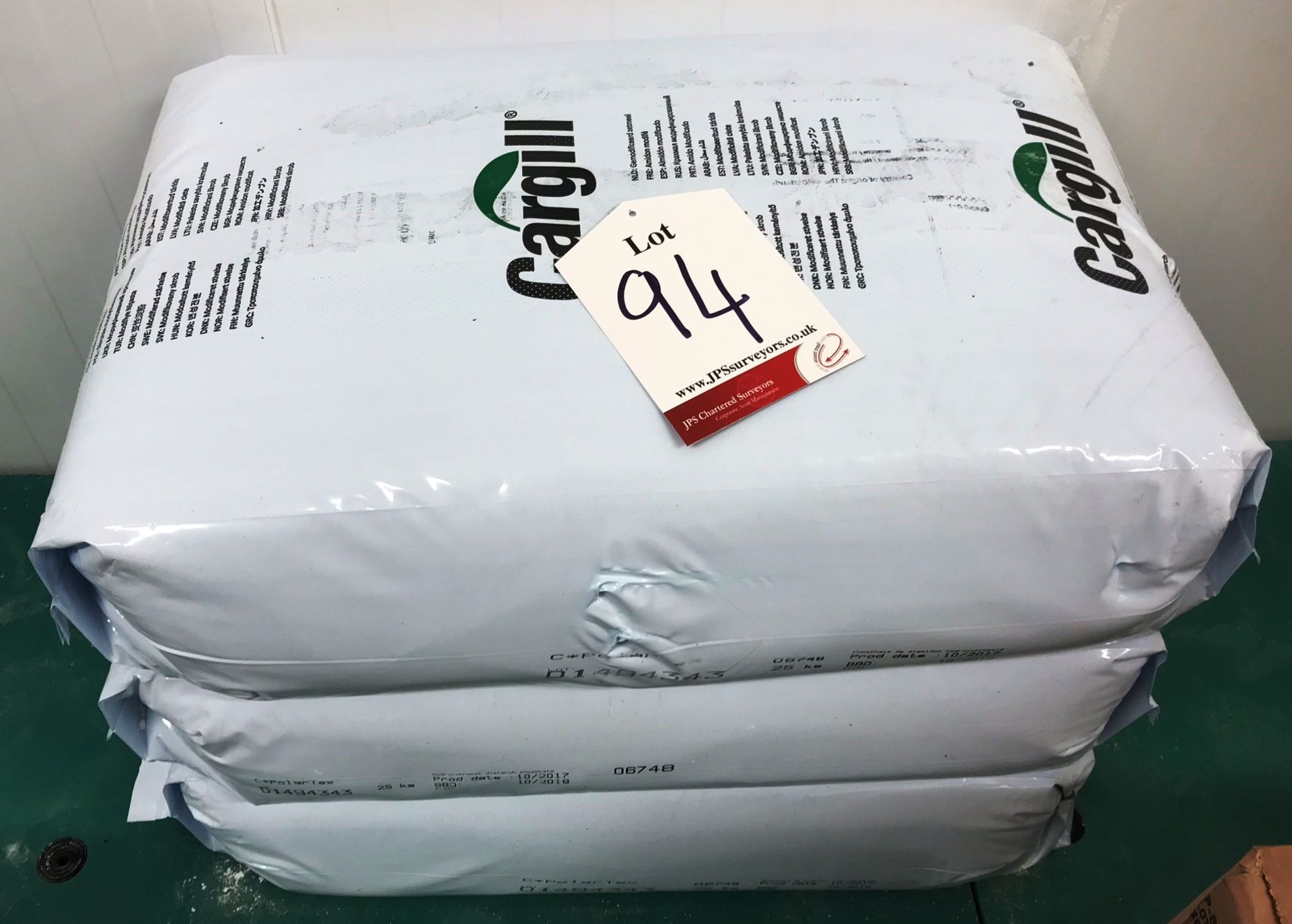 3 x 25kg Bags of Cargill C PolarTex Hydroxypropylated Starch