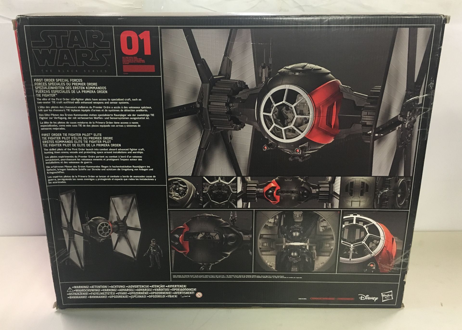 Star Wars First Order Special Forces Tie Fighter with Action Figure - Image 2 of 3