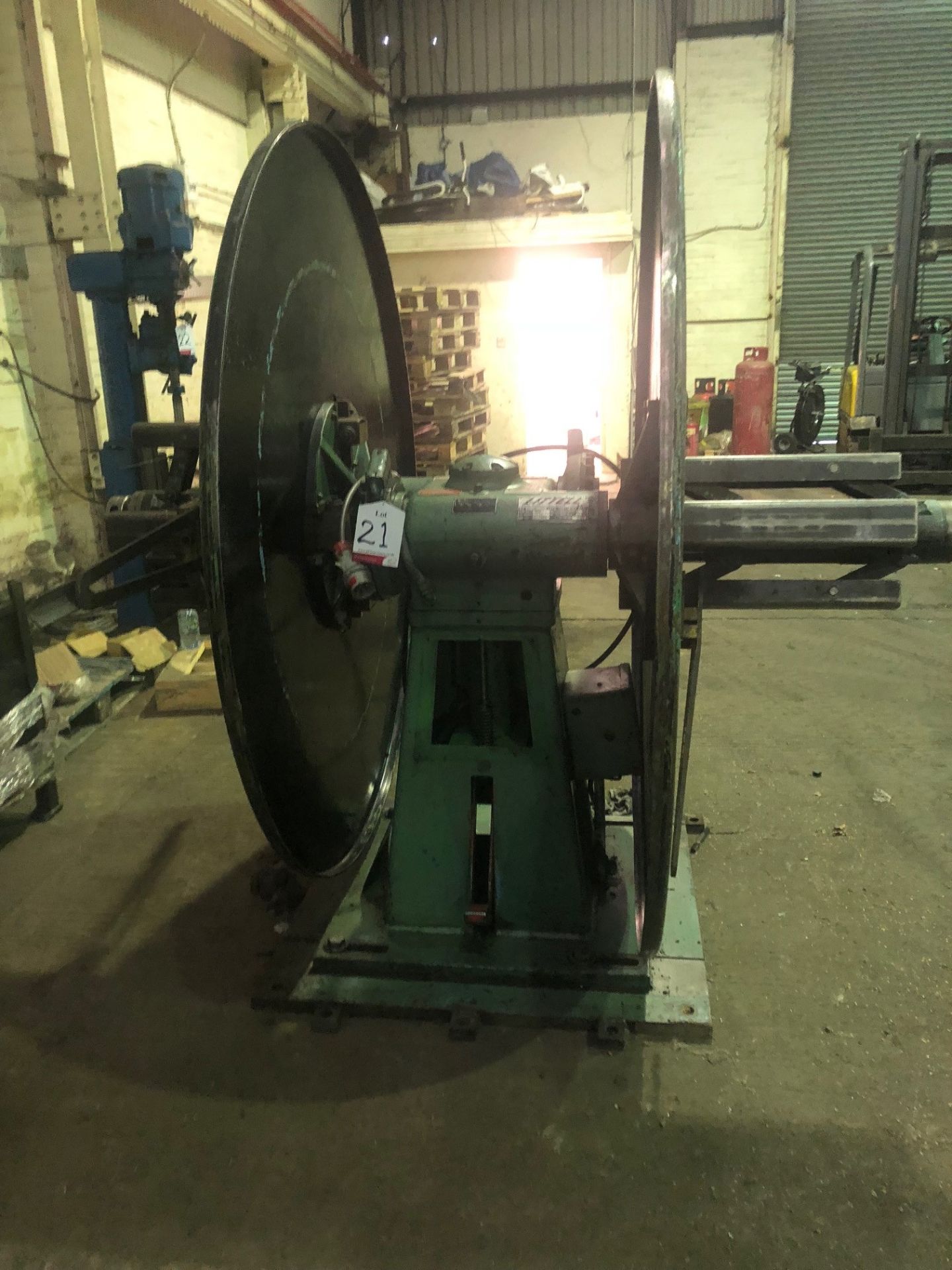 Littell double sided decoiler