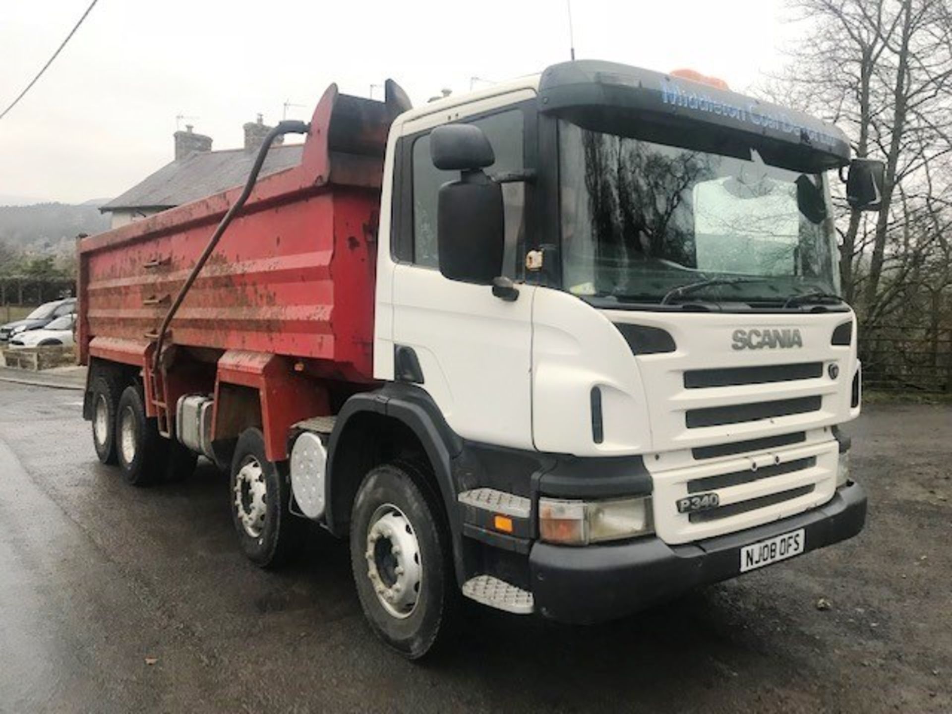 2008 | Scania P340 Cab w/ Tipper Steel Body | 578,000km - Image 5 of 10