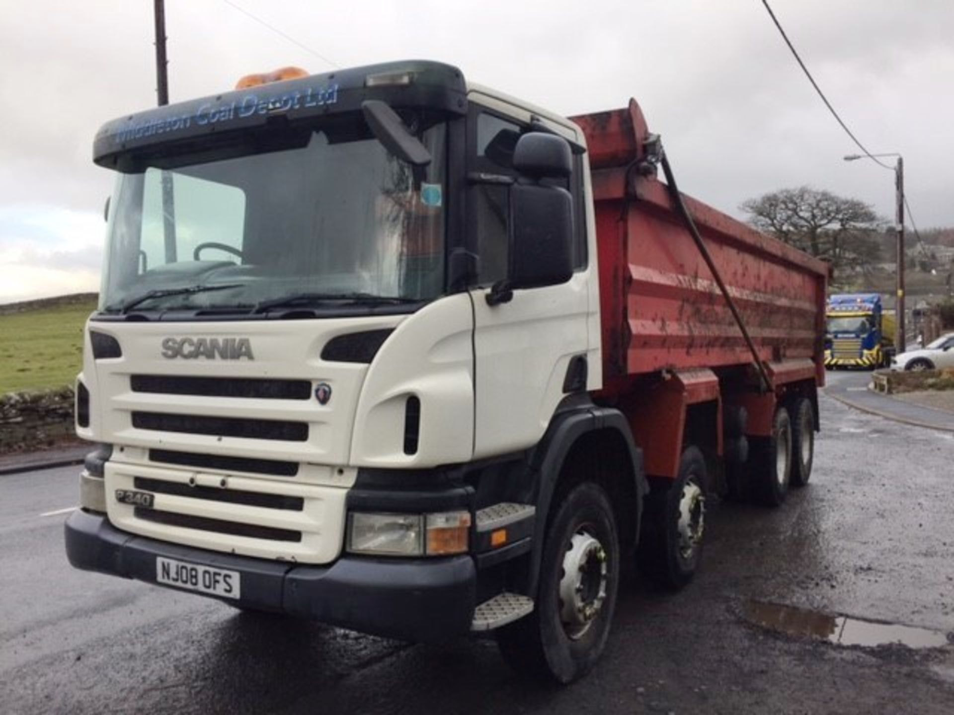 2008 | Scania P340 Cab w/ Tipper Steel Body | 578,000km - Image 3 of 10