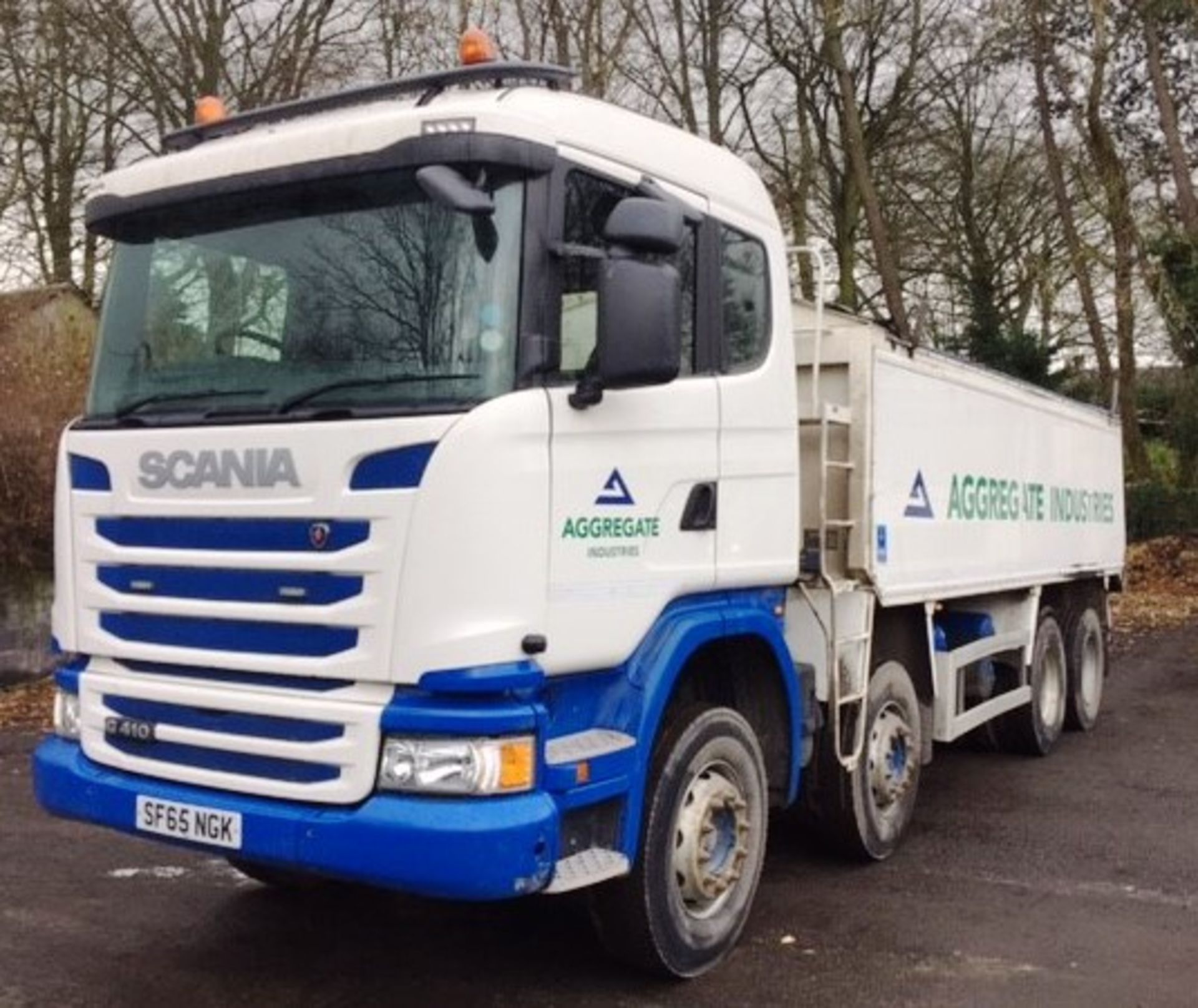 2016 | Scania G410 8x4 Sleeper Cab w/ Wilcox Tipping Body | 285,000km