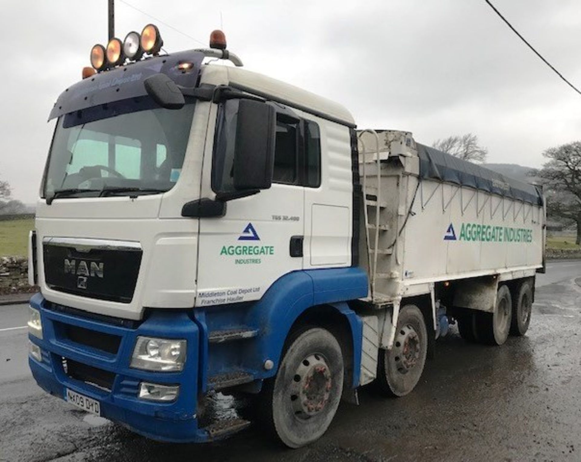 2009 | Man TGS 32 400 8x4 Sleeper Cab w/ PPG Insulated Tipper Body | 880,000km - Image 6 of 9