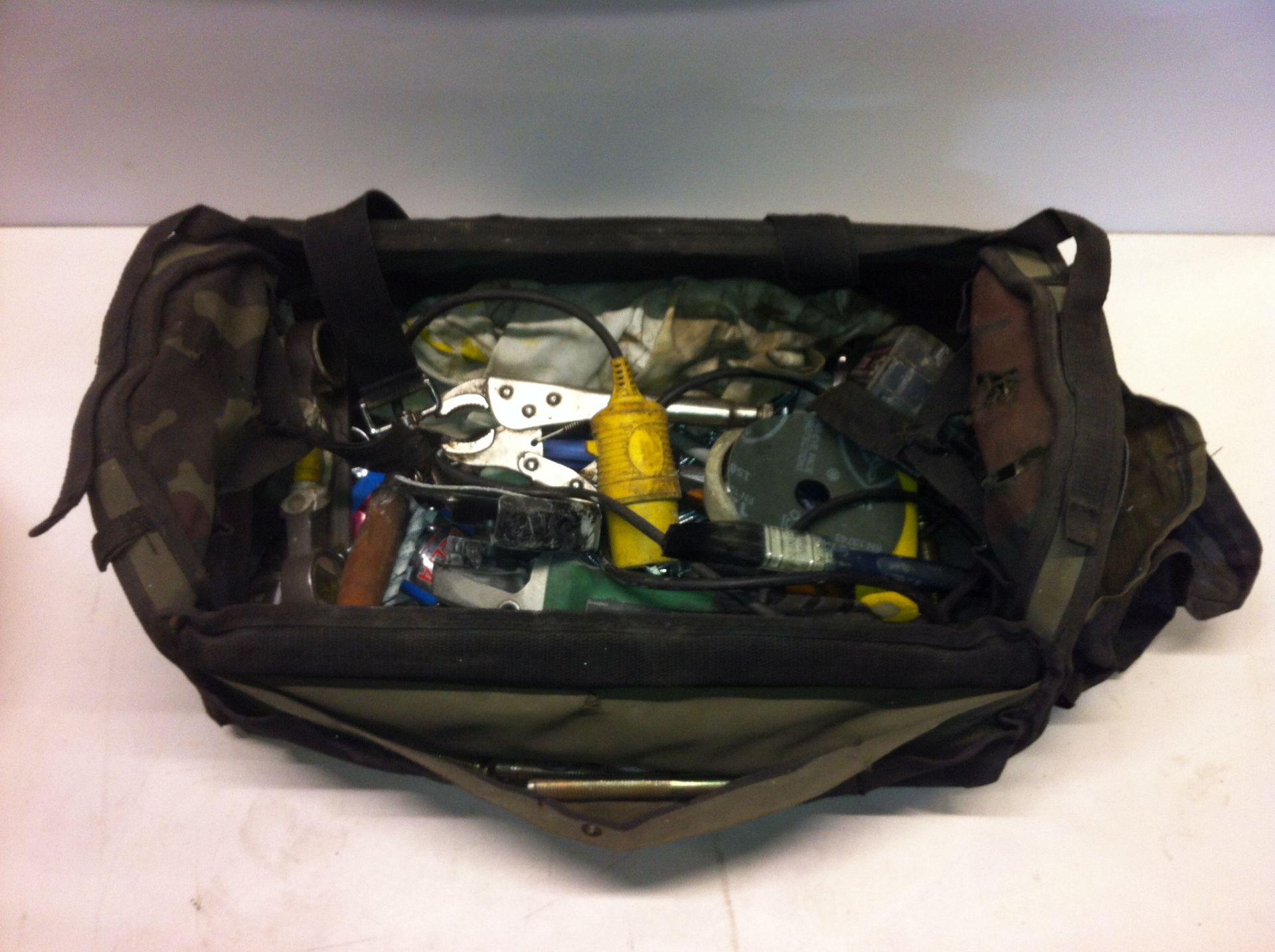 Tool Bag with Various Hand Tools Included. See pictures for details