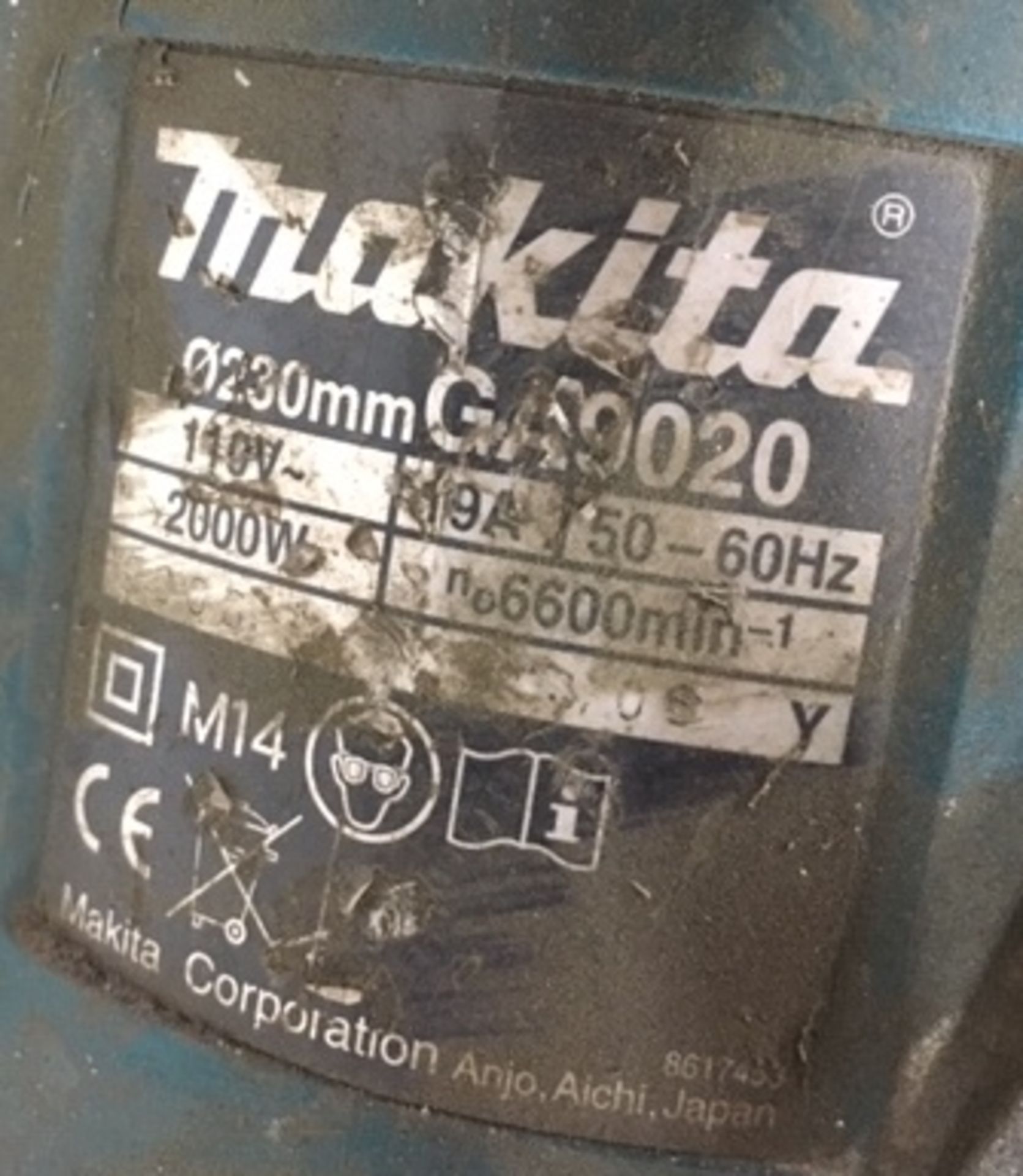 Makita Angle Grinder - Image 2 of 2