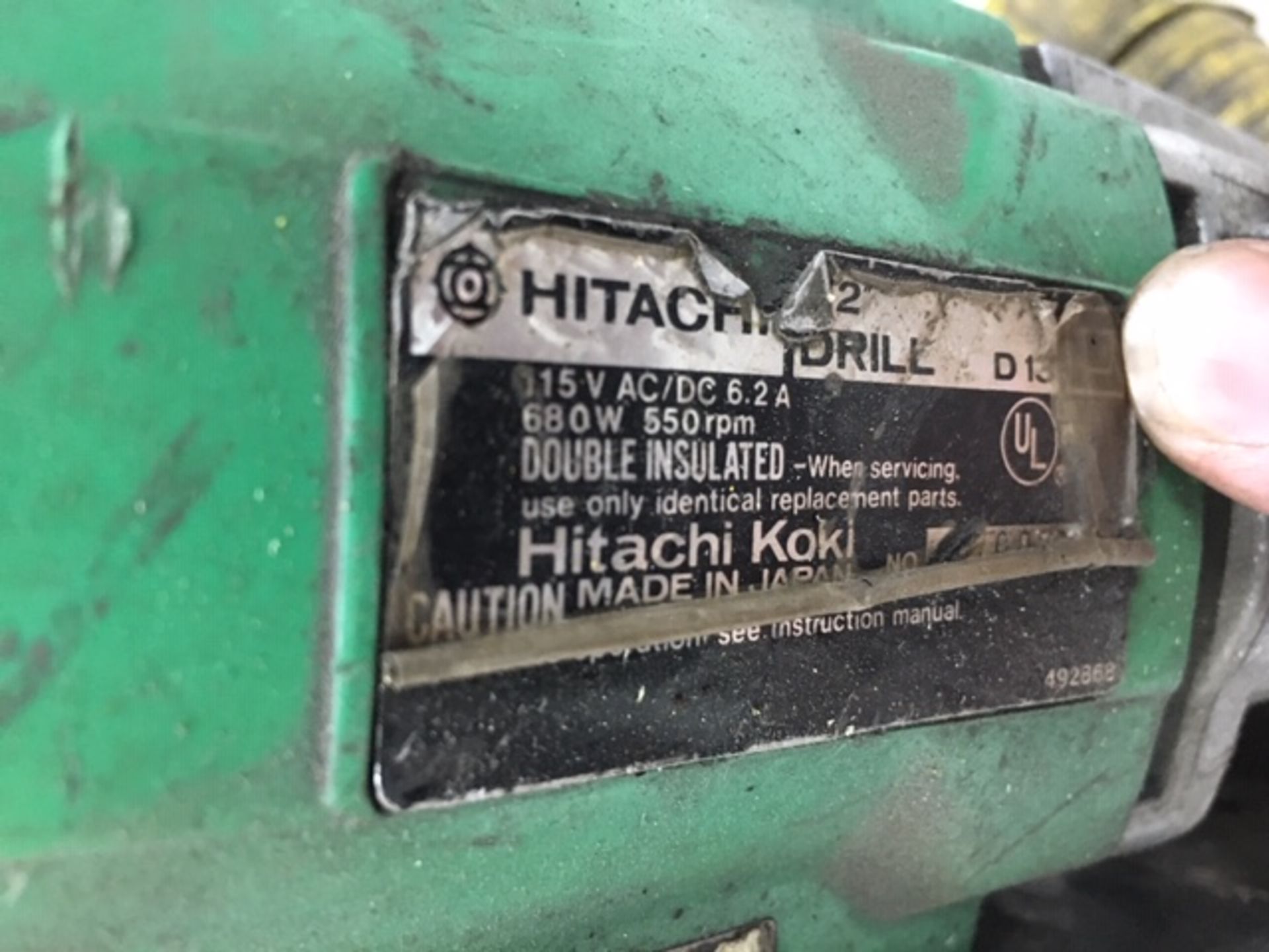 Hitachi D13 Drill - Image 6 of 8