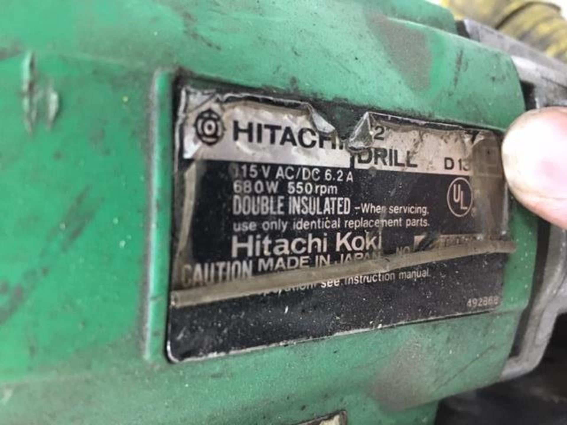 Hitachi D13 Drill - Image 5 of 8