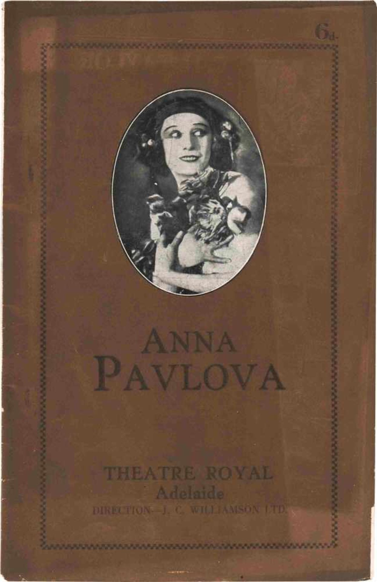 [BALLETS RUSSES, ANNA PAVLOWA] Lot aus 8 Booklets mit Programmheften der Gastspiele von Anna Pawlowa - Bild 3 aus 6